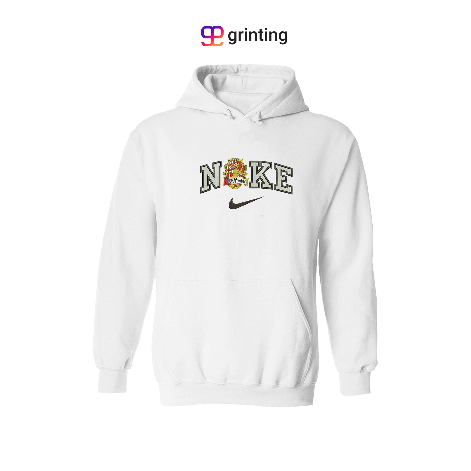 Nike Gryffindor Embroidered Sweatshirt & Shirt – Premium Comfort and Style