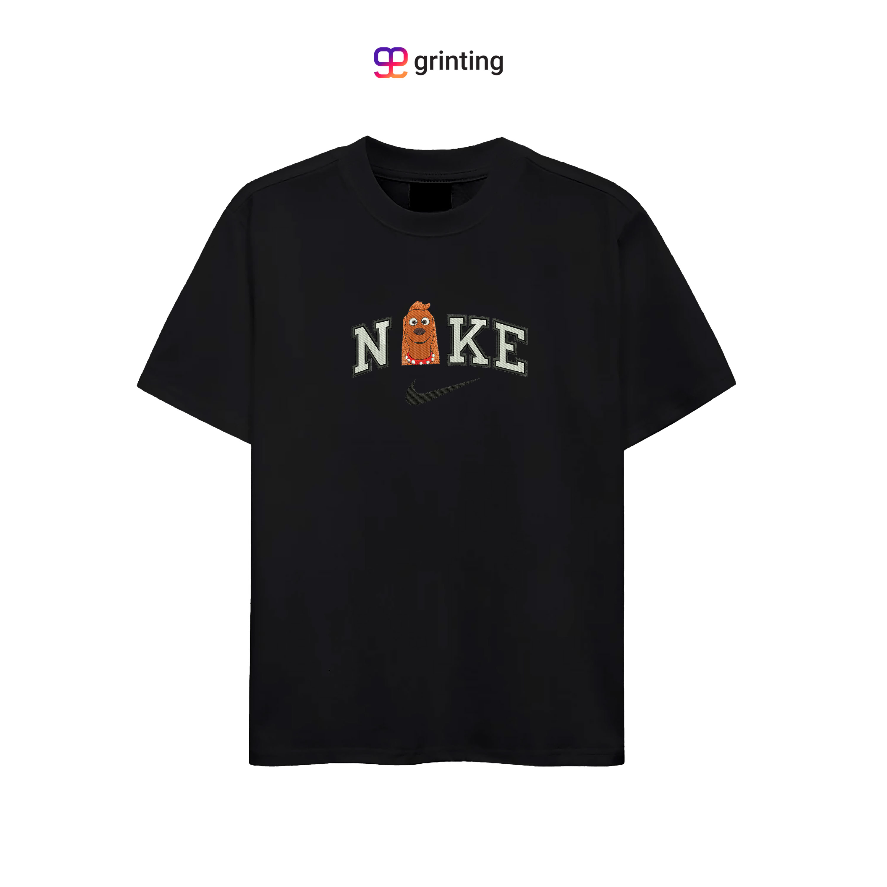 Nike Grinch Dog Pink Embroidered Sweatshirt & Shirt – Premium Comfort and Style