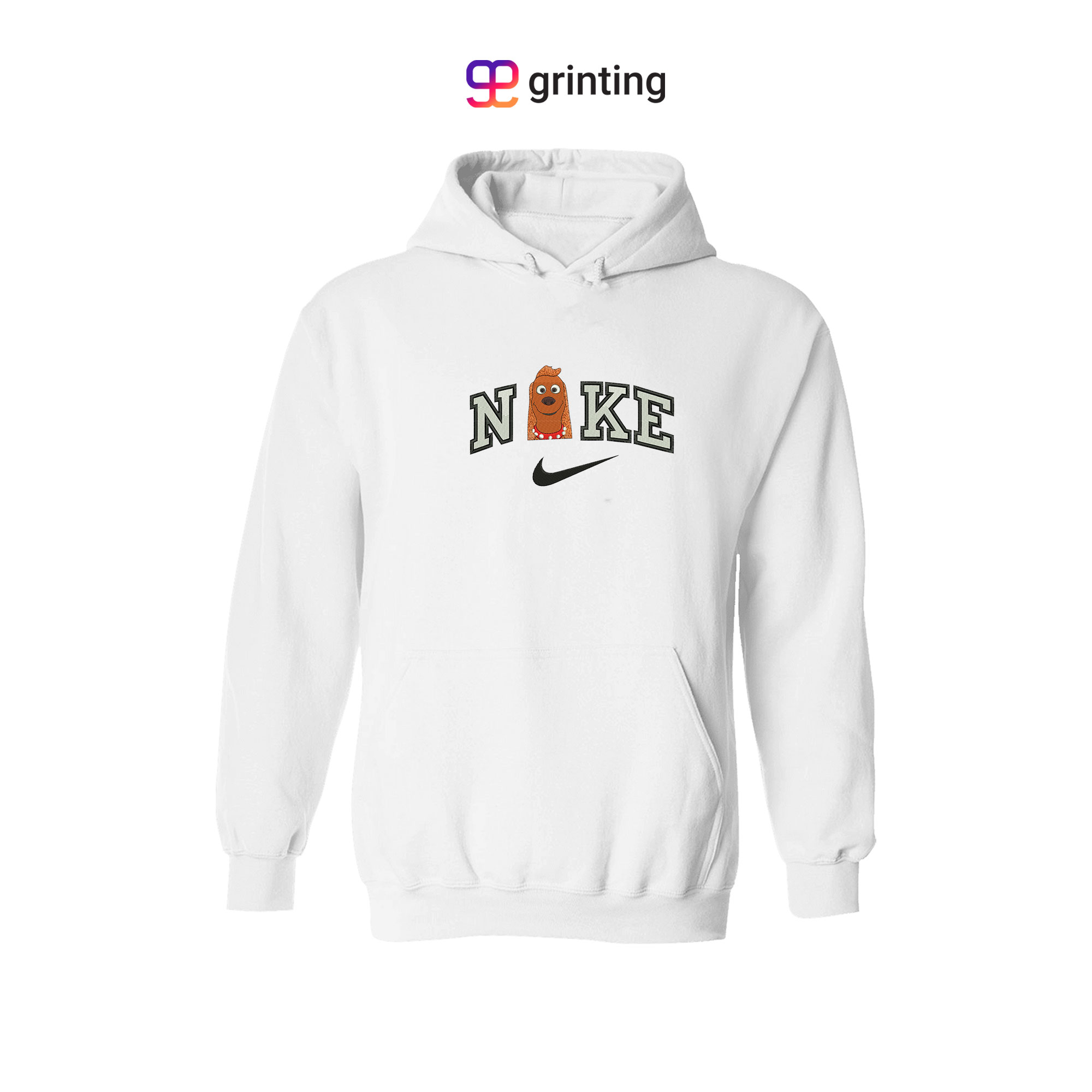Nike Grinch Dog Pink Embroidered Sweatshirt & Shirt – Premium Comfort and Style
