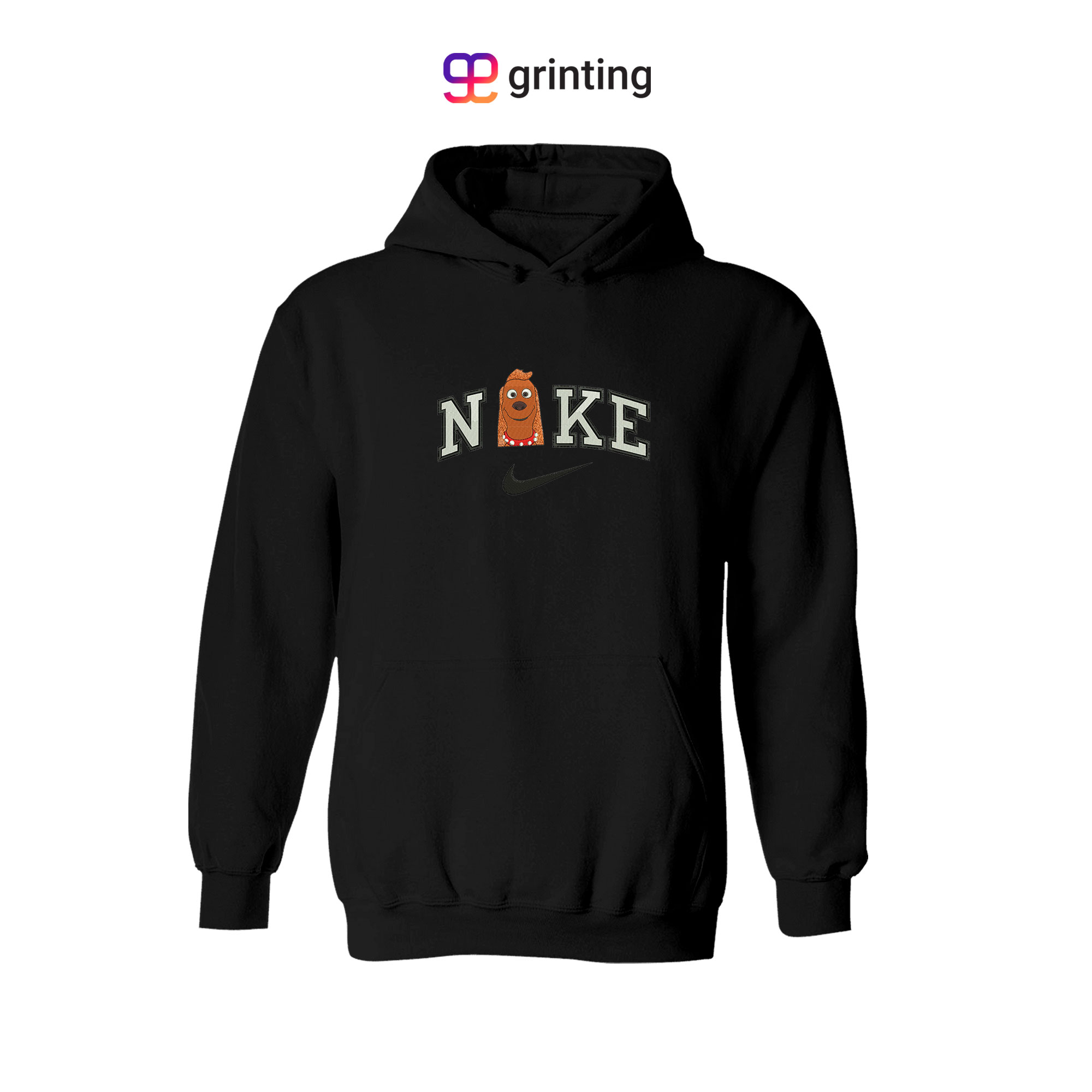 Nike Grinch Dog Pink Embroidered Sweatshirt & Shirt – Premium Comfort and Style