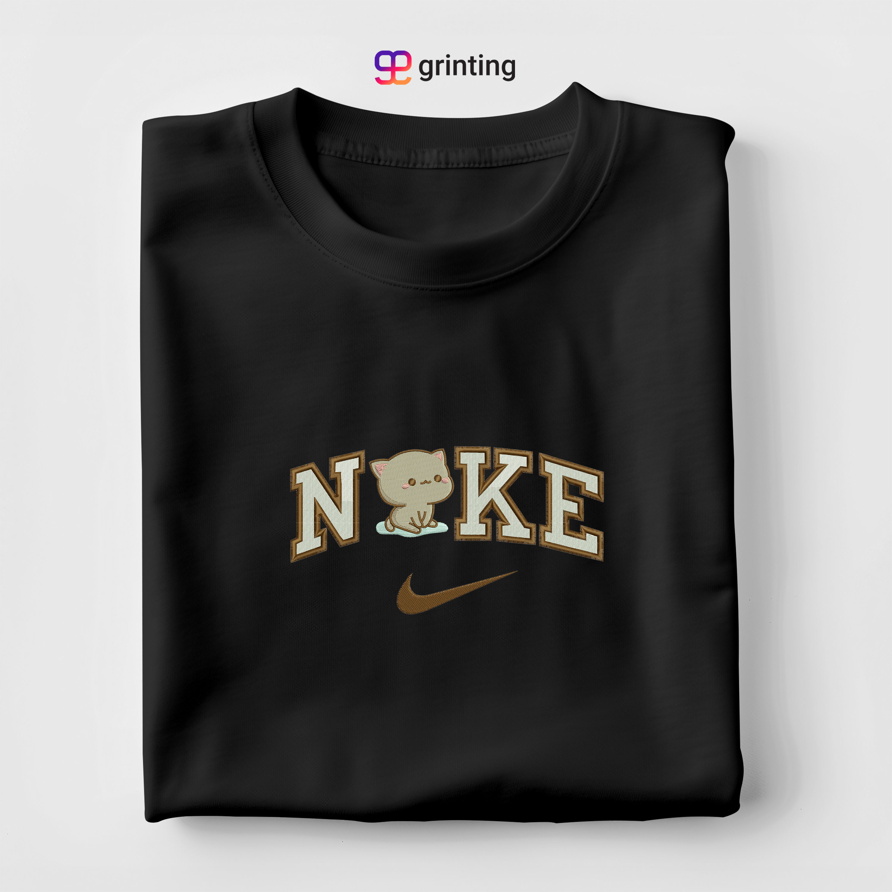 Nike Goma Embroidered Sweatshirt & Shirt – Premium Comfort and Style