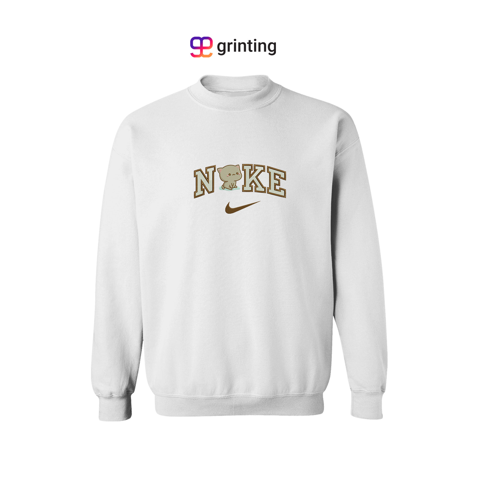 Nike Goma Embroidered Sweatshirt & Shirt – Premium Comfort and Style