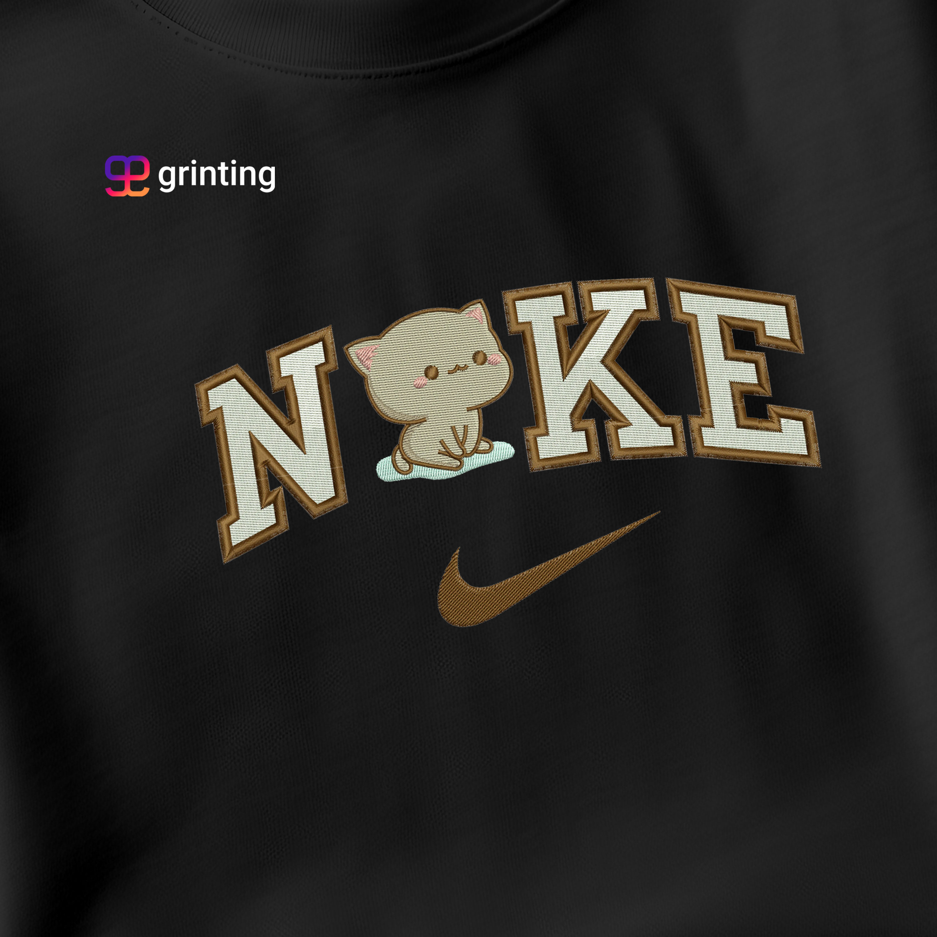 Nike Goma Embroidered Sweatshirt & Shirt – Premium Comfort and Style