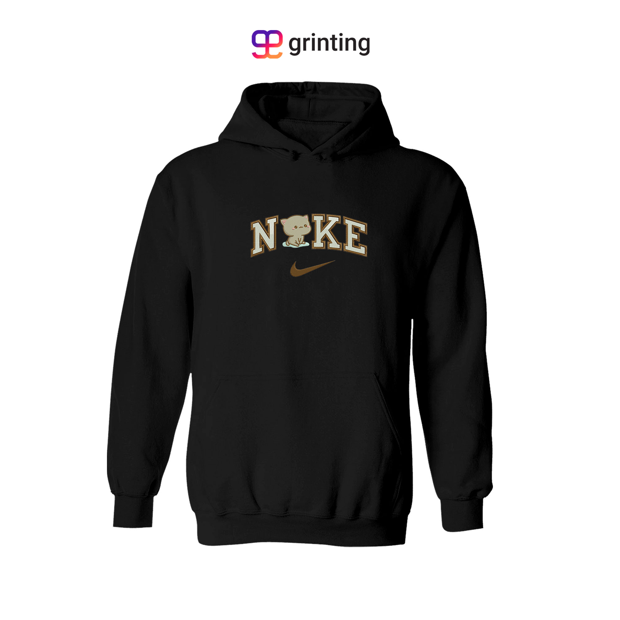 Nike Goma Embroidered Sweatshirt & Shirt – Premium Comfort and Style