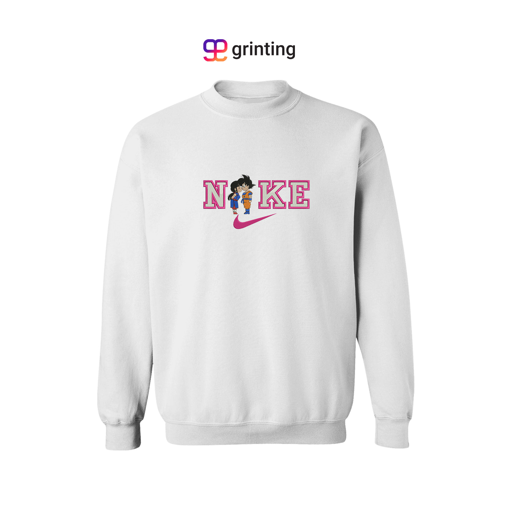 Nike Goku Chichi Embroidered Sweatshirt & Shirt – Premium Comfort and Style