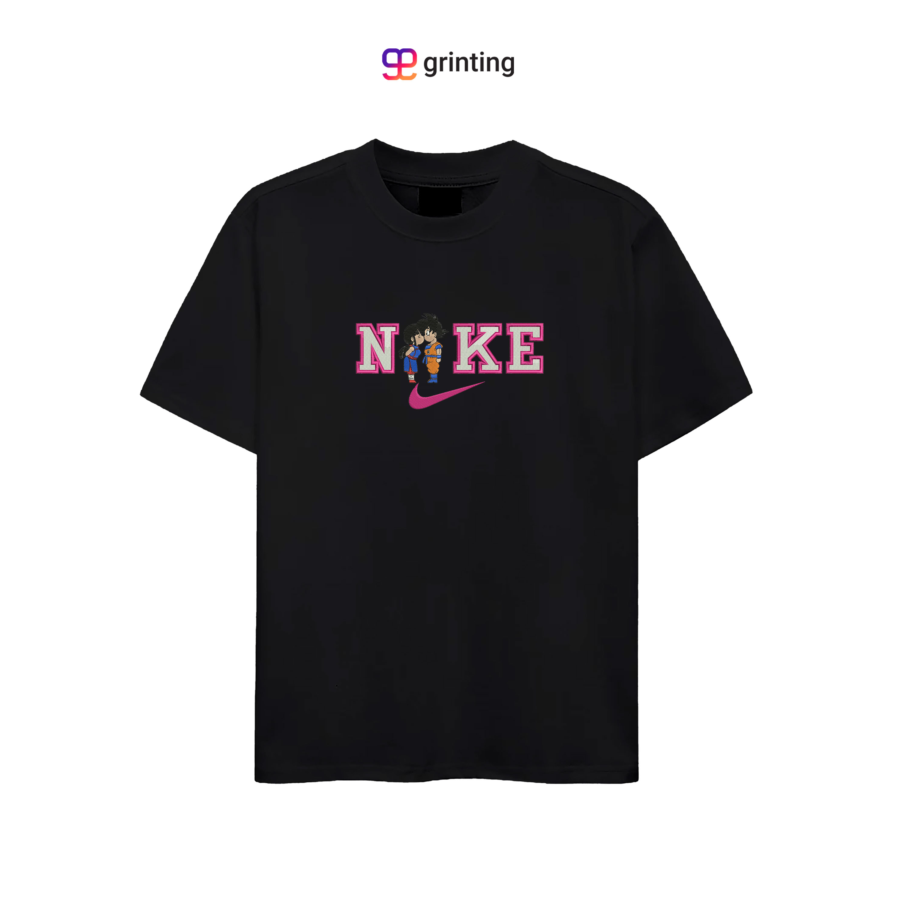 Nike Goku Chichi Embroidered Sweatshirt & Shirt – Premium Comfort and Style