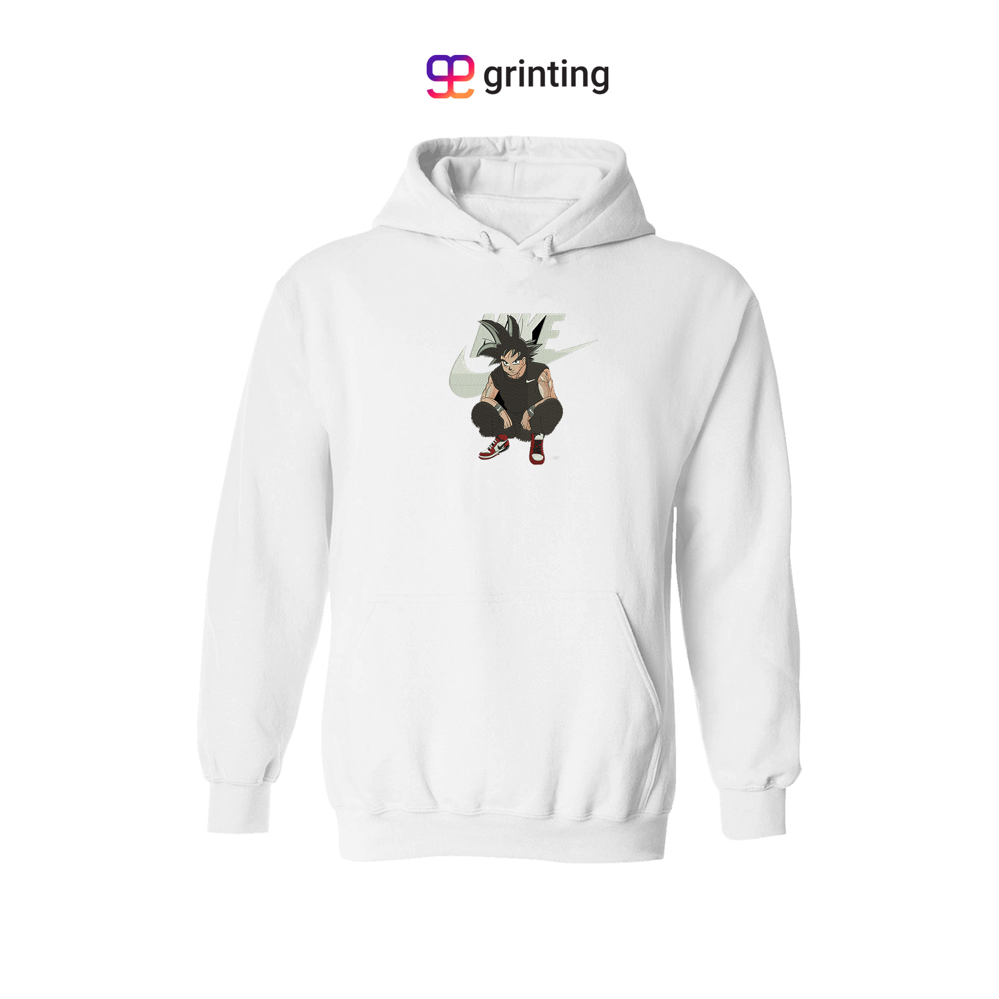 Nike Goku C Embroidered Sweatshirt & Shirt – Premium Comfort and Style
