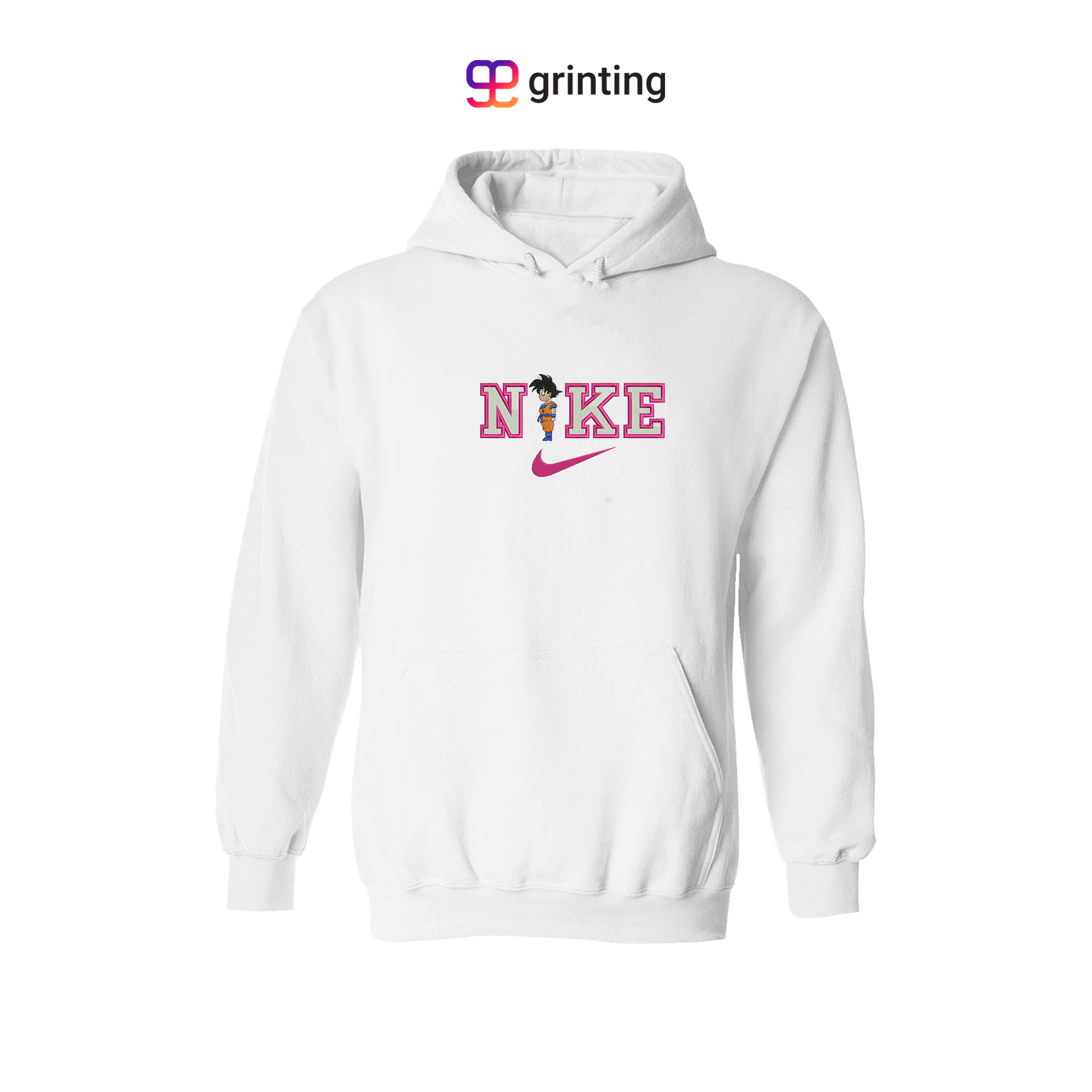 Nike Goku Child Embroidered Sweatshirt & Shirt – Premium Comfort and Style