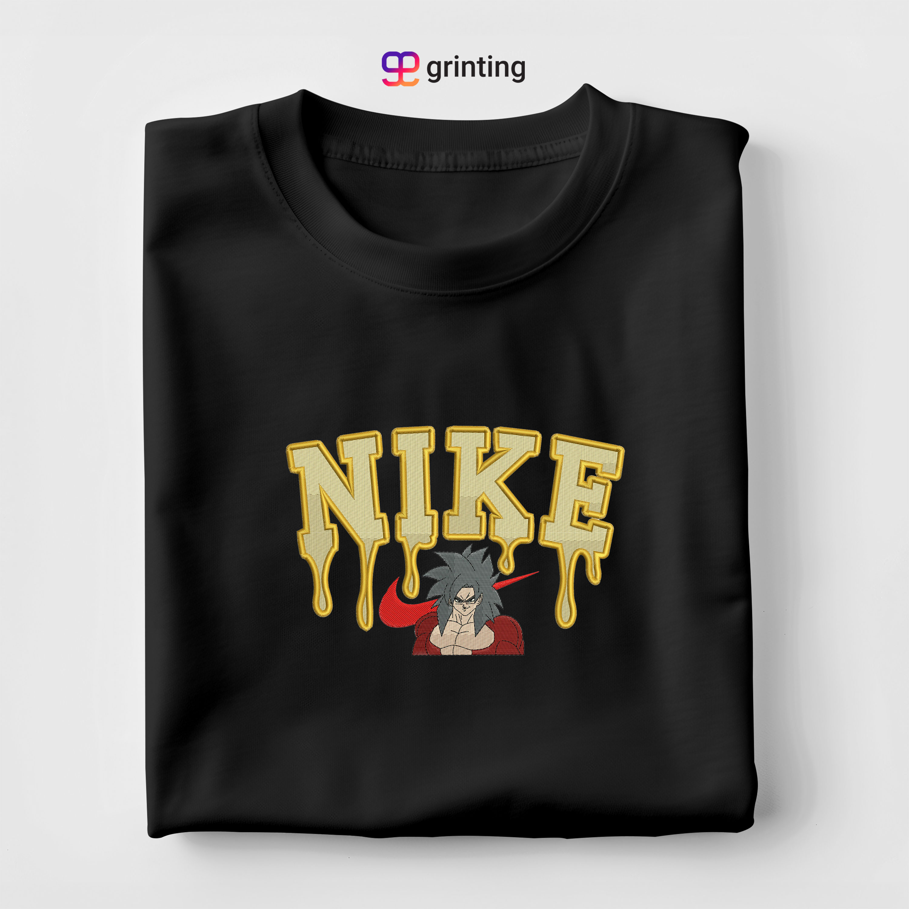 Nike Goku B Embroidered Sweatshirt & Shirt – Premium Comfort and Style