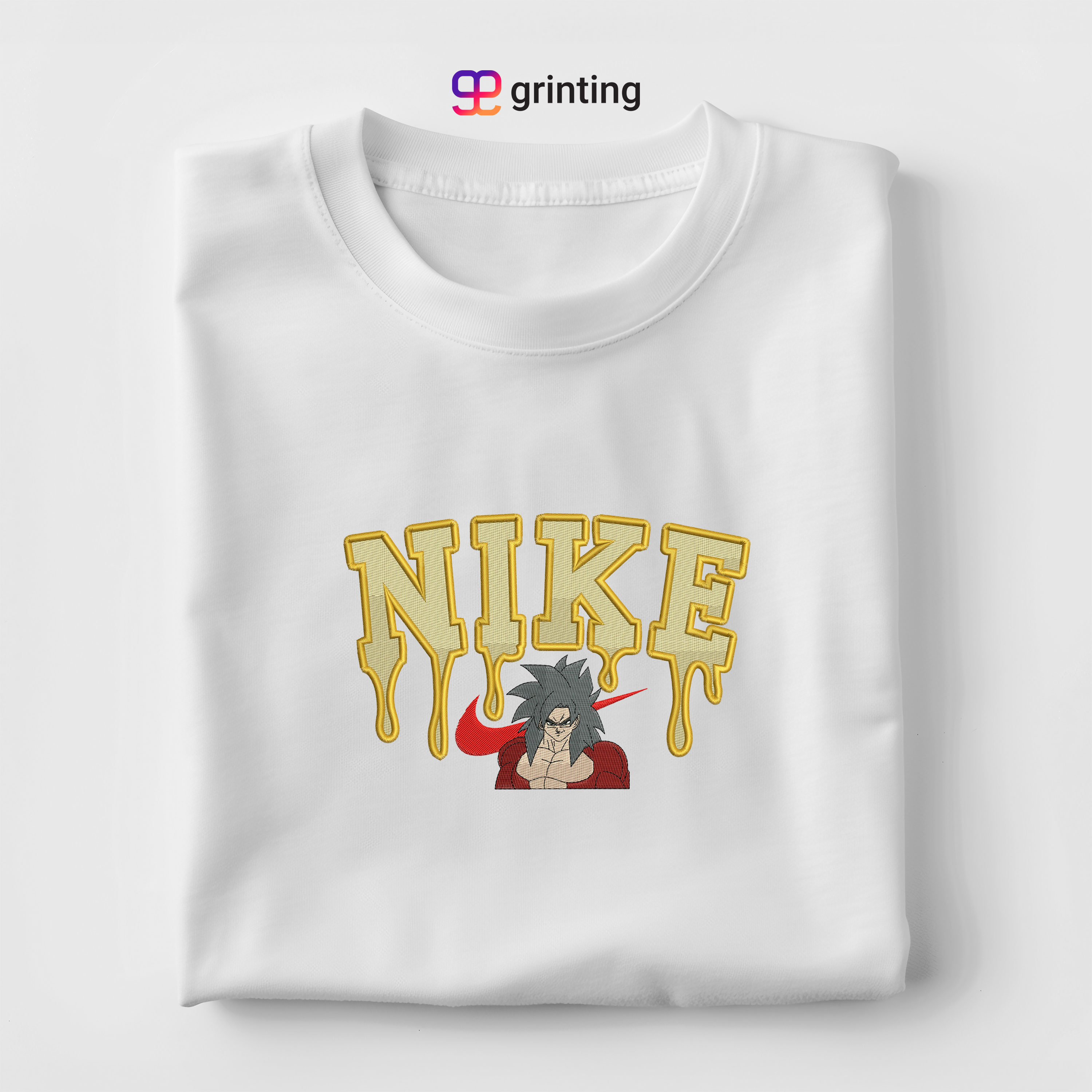 Nike Goku B Embroidered Sweatshirt & Shirt – Premium Comfort and Style