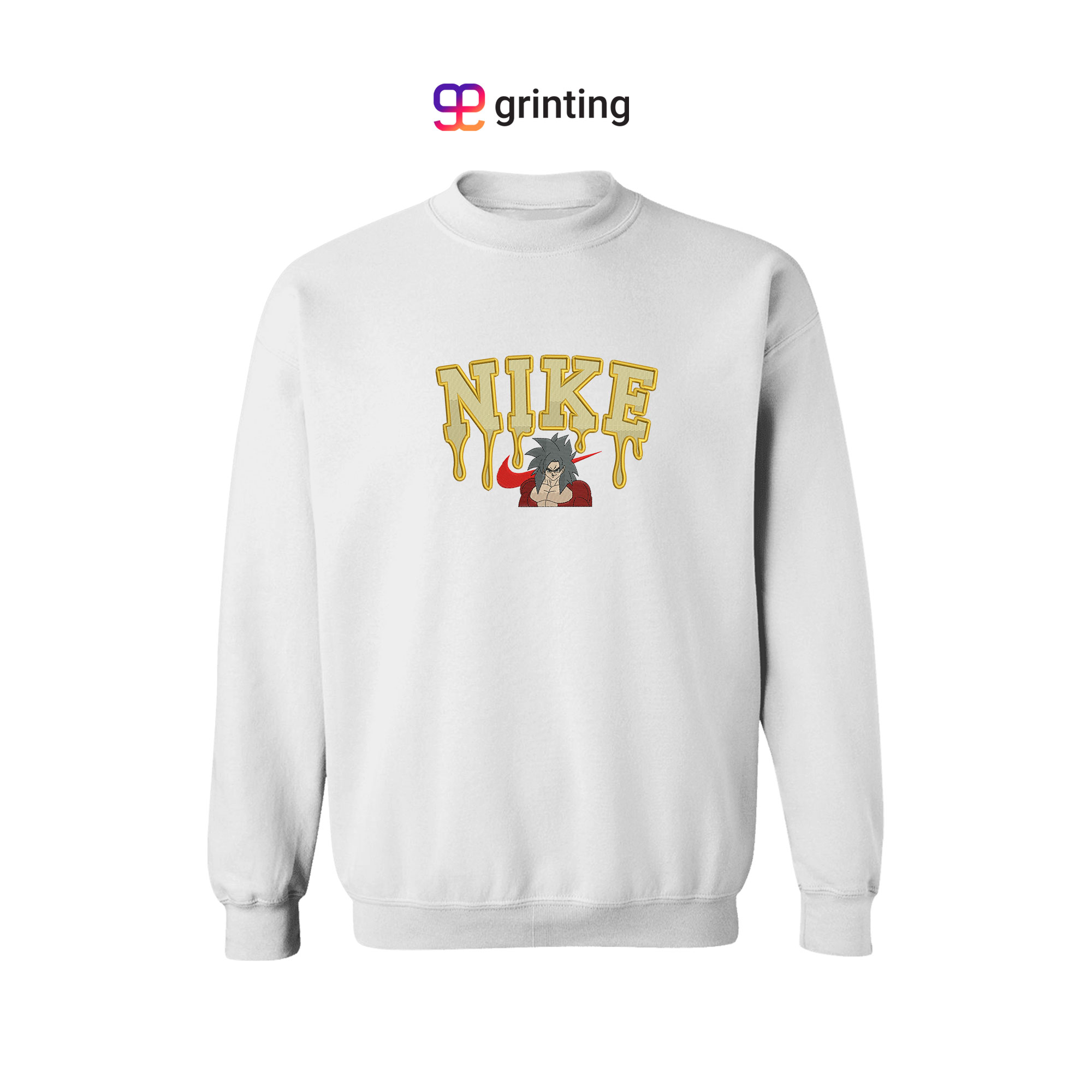 Nike Goku B Embroidered Sweatshirt & Shirt – Premium Comfort and Style