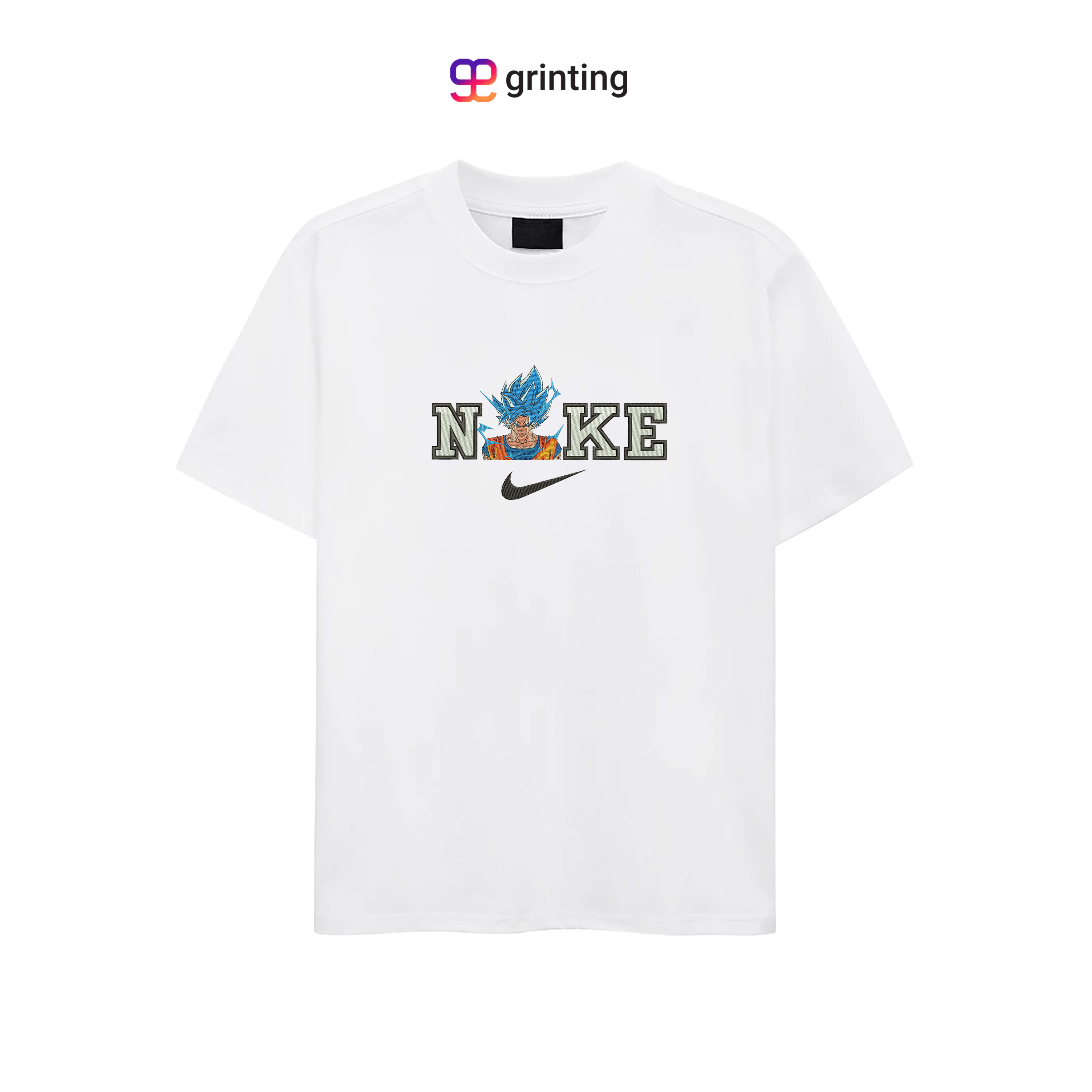 Nike Goku Type 2 Embroidered Sweatshirt & Shirt – Premium Comfort and Style