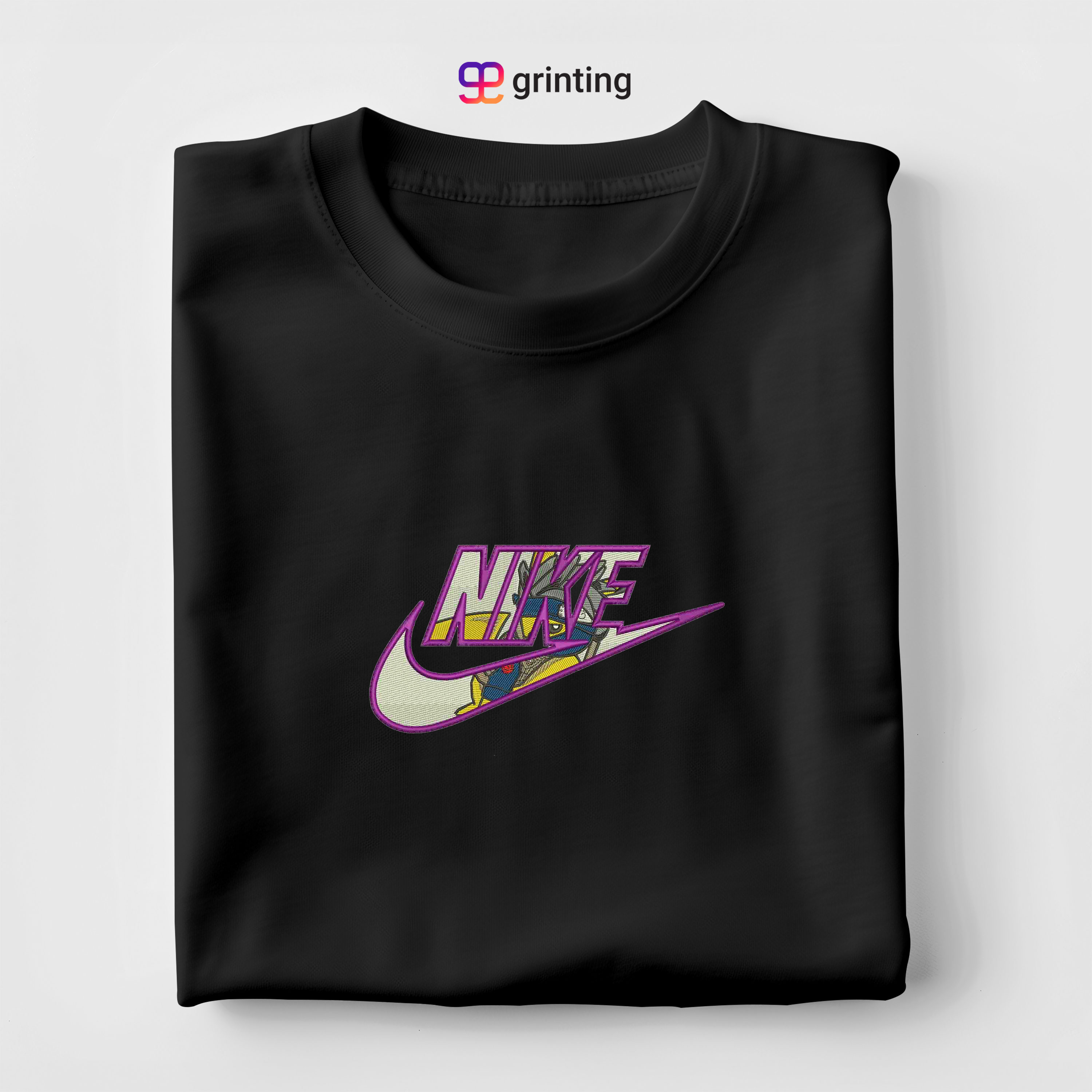 Nike Gojo Pokemon Embroidered Sweatshirt & Shirt – Premium Comfort and Style