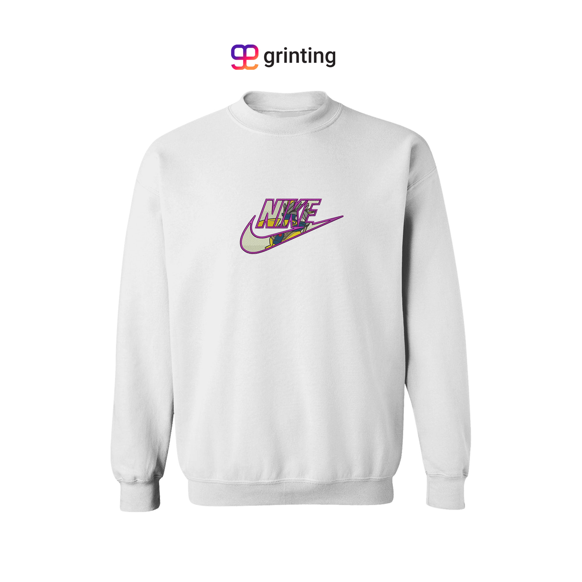 Nike Gojo Pokemon Embroidered Sweatshirt & Shirt – Premium Comfort and Style