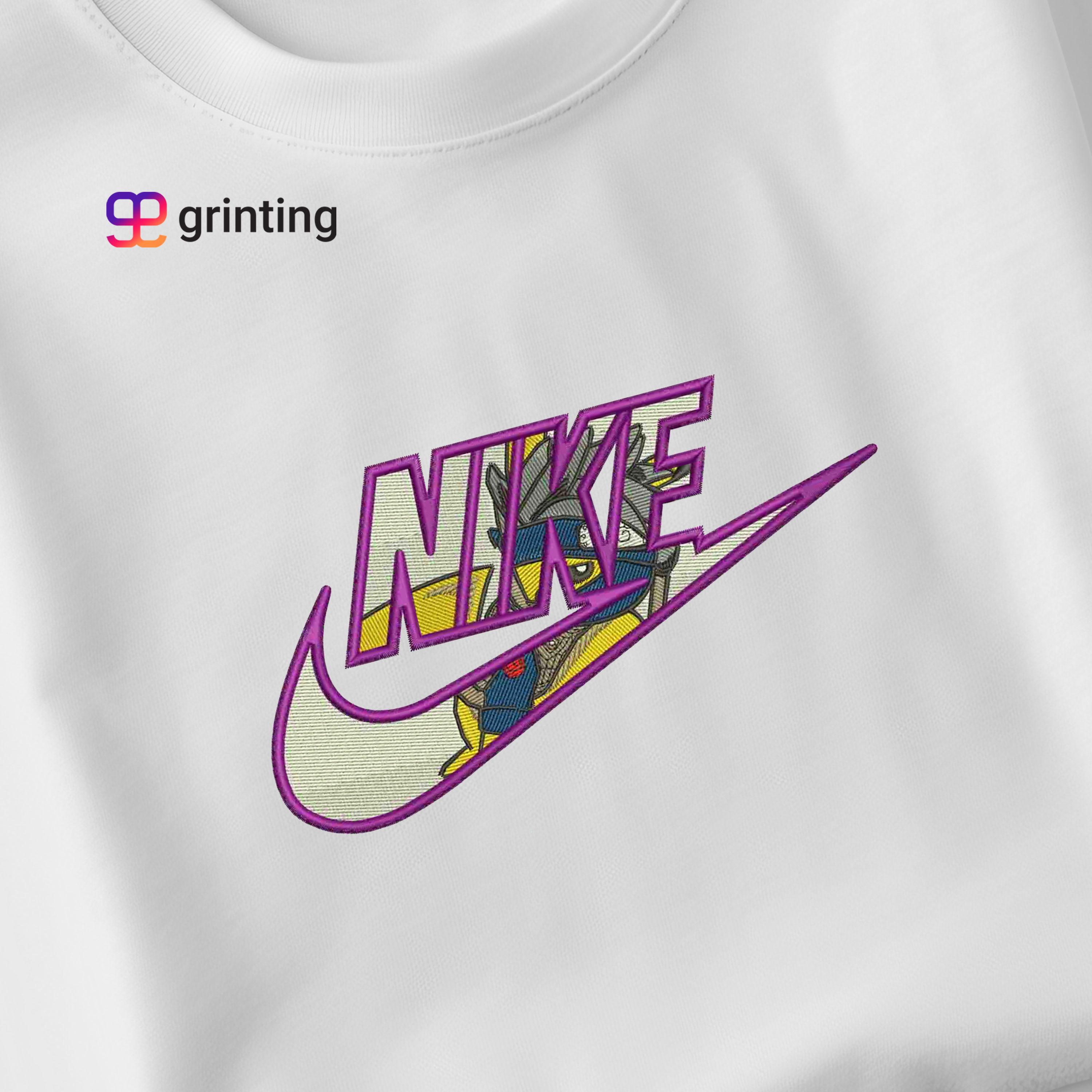 Nike Gojo Pokemon Embroidered Sweatshirt & Shirt – Premium Comfort and Style