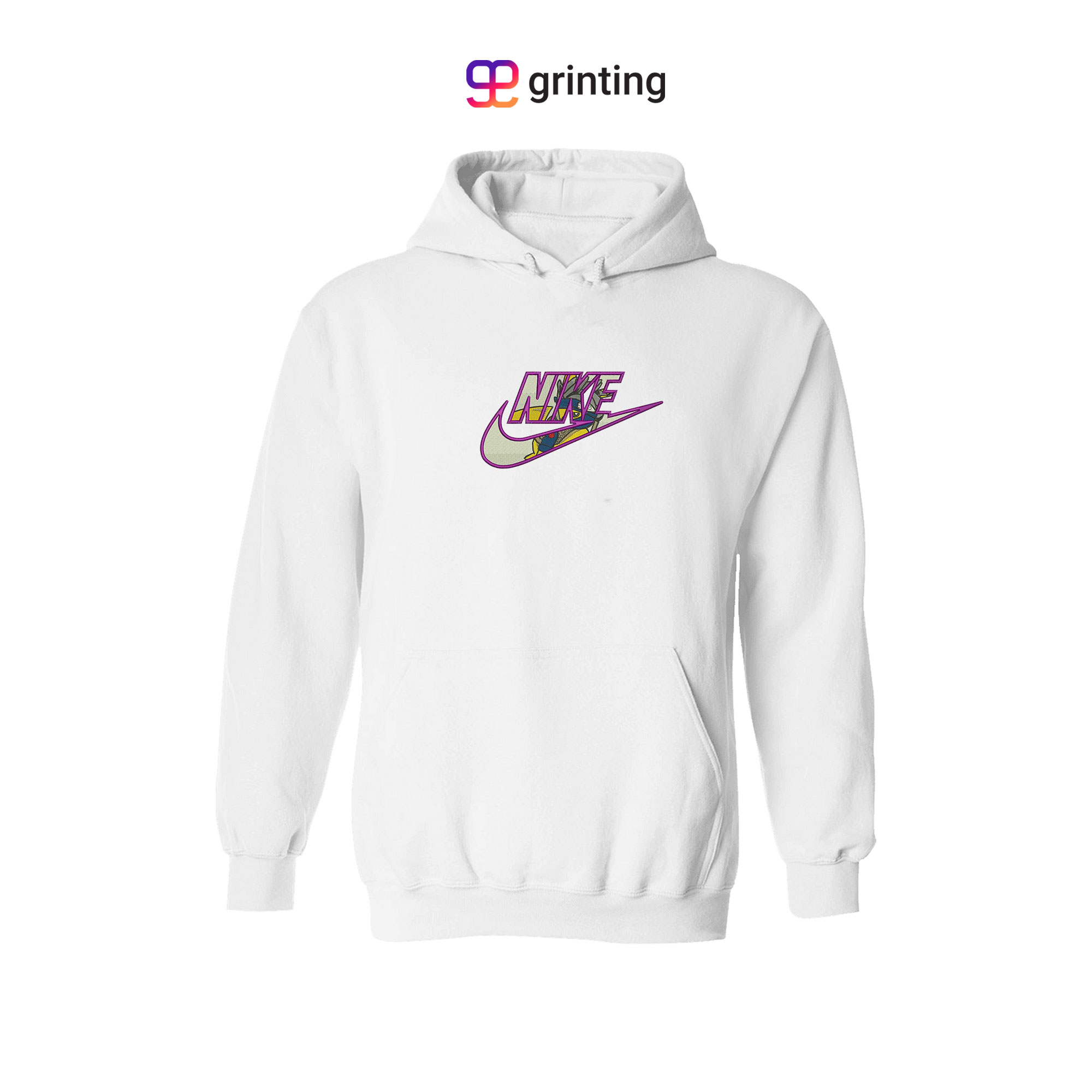 Nike Gojo Pokemon Embroidered Sweatshirt & Shirt – Premium Comfort and Style