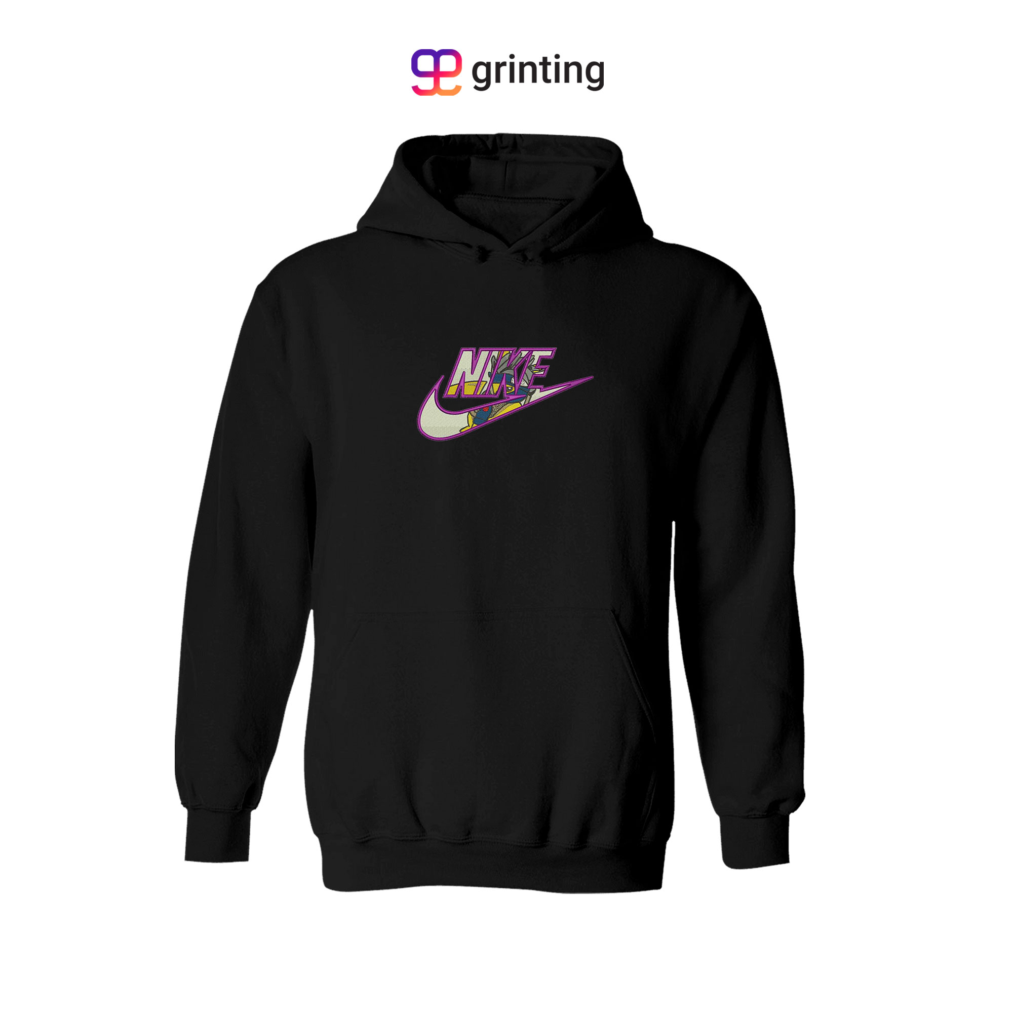Nike Gojo Pokemon Embroidered Sweatshirt & Shirt – Premium Comfort and Style