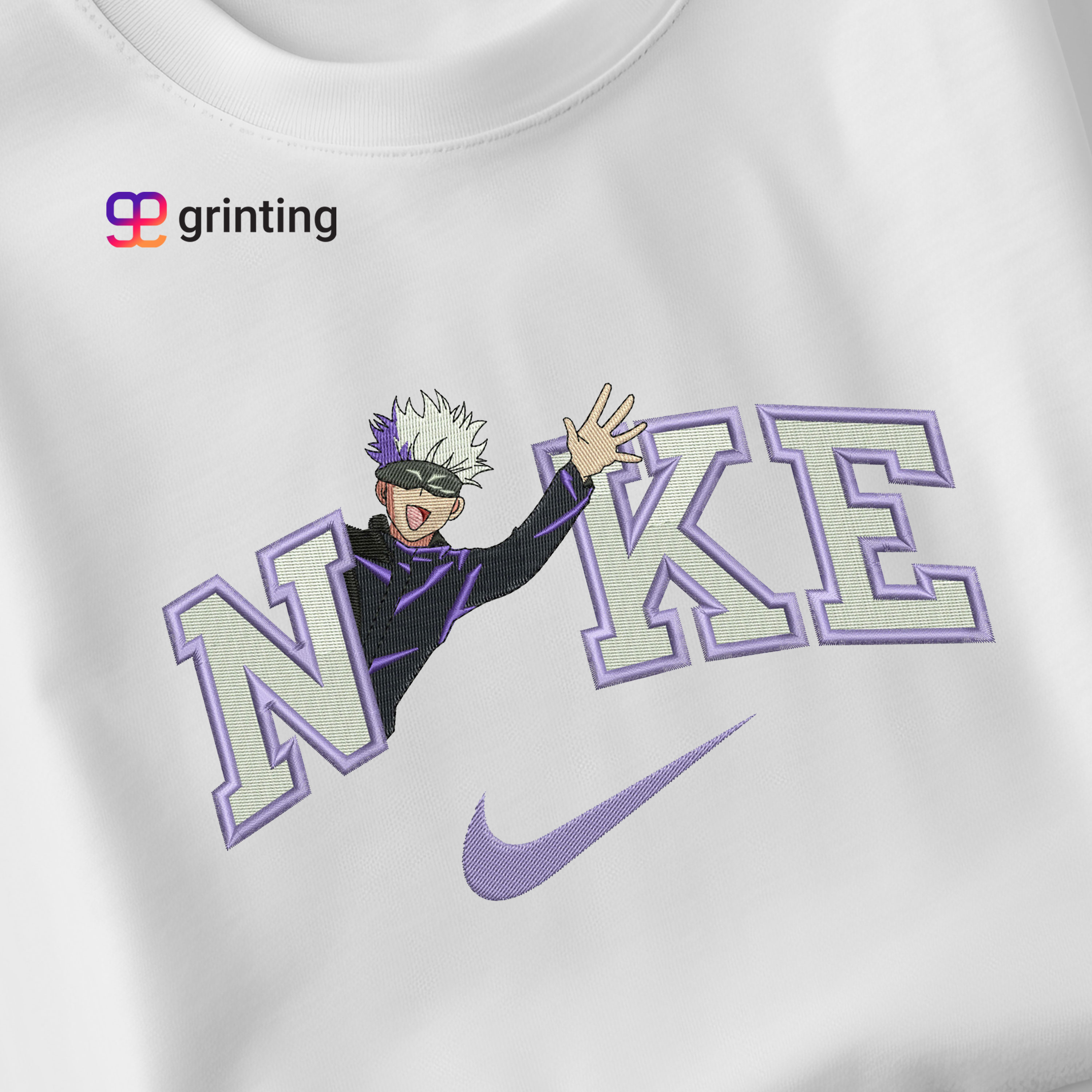 Nike Gojo B Embroidered Sweatshirt & Shirt – Premium Comfort and Style