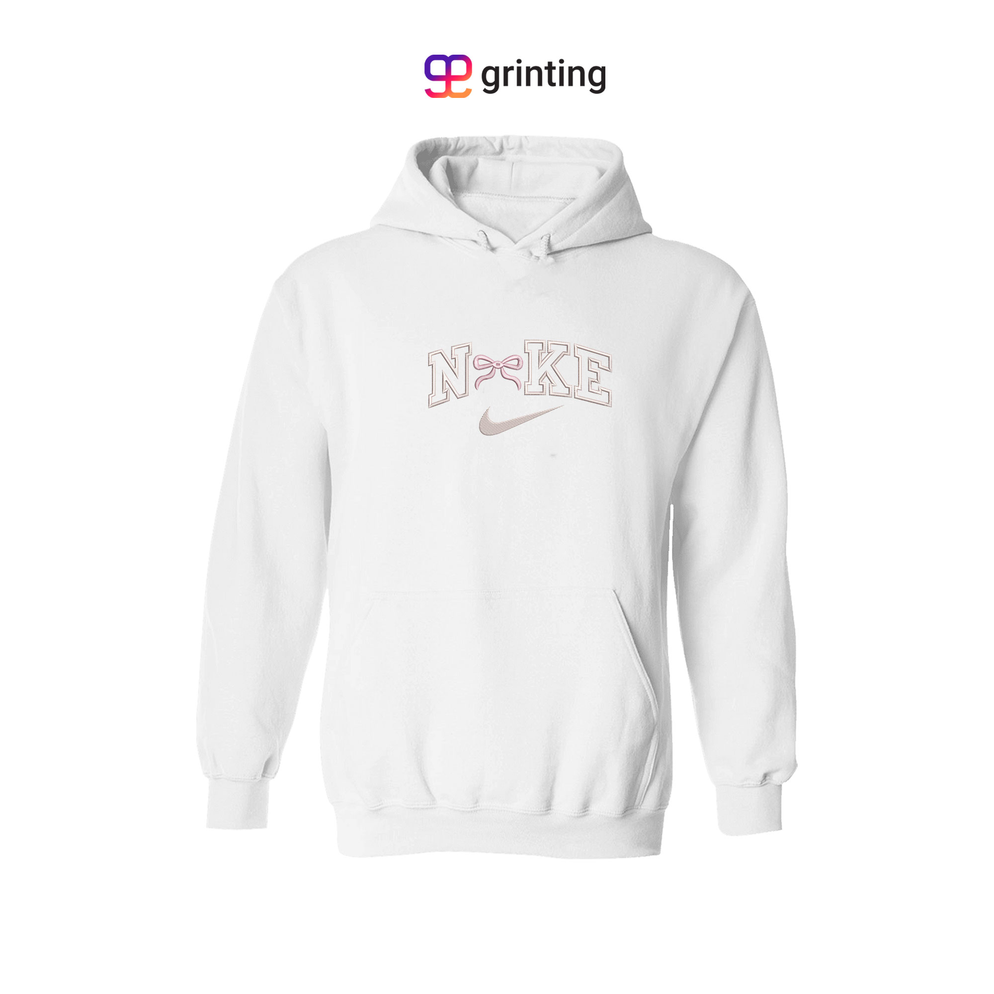 Nike Gift Ribbon Embroidered Sweatshirt & Shirt – Premium Comfort and Style
