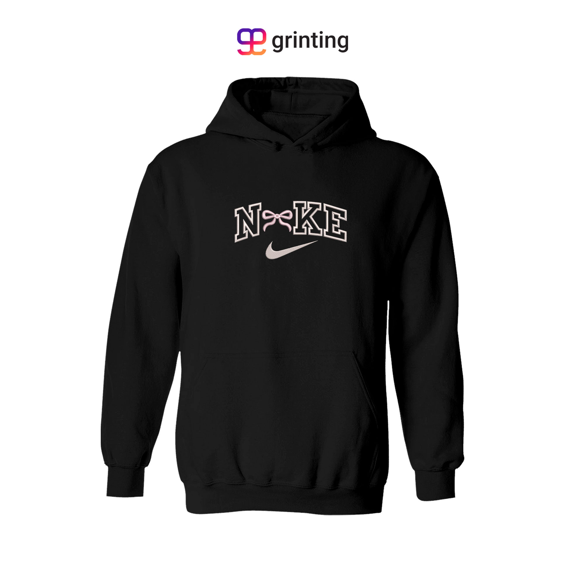 Nike Gift Ribbon Embroidered Sweatshirt & Shirt – Premium Comfort and Style