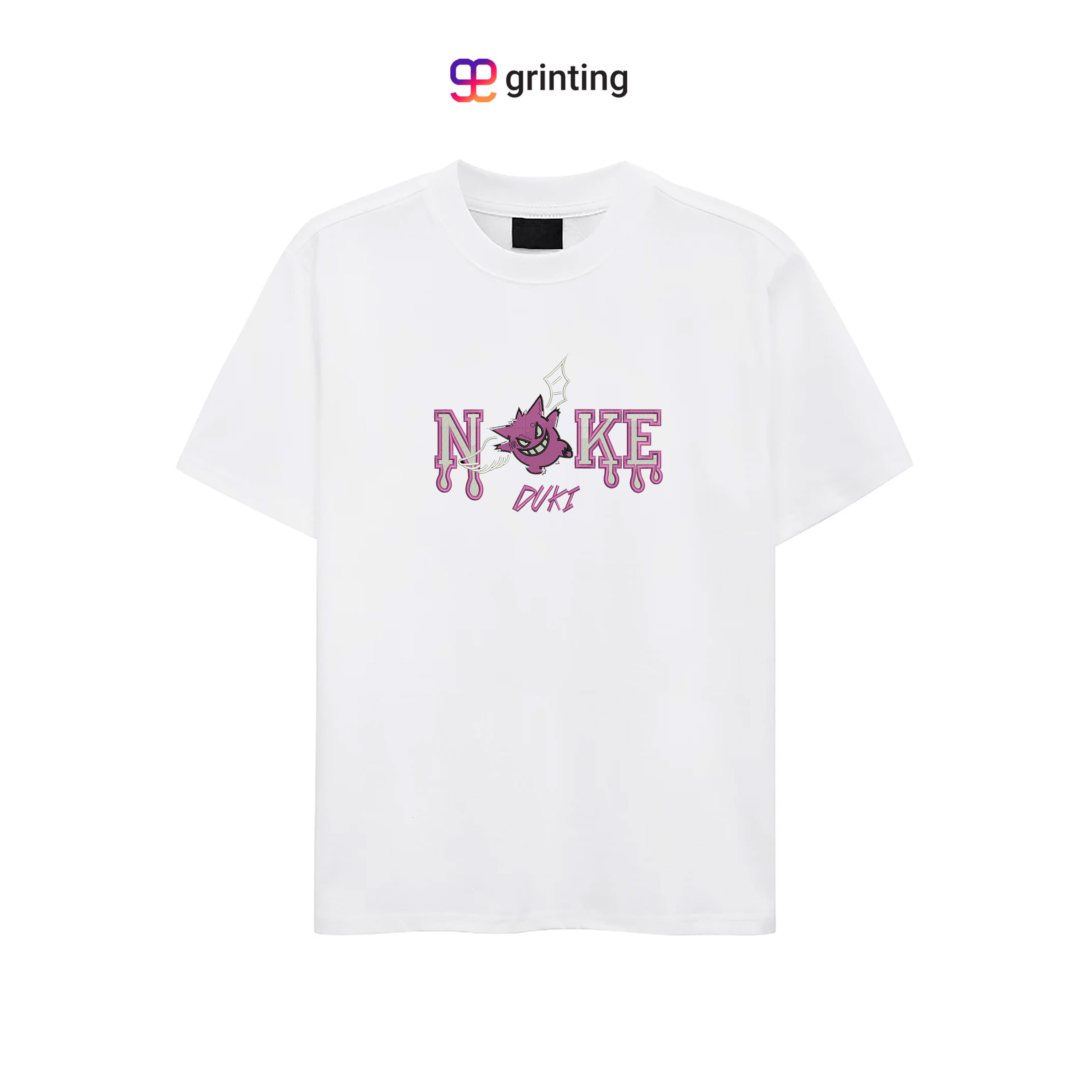 Nike Gengar Duki Embroidered Sweatshirt & Shirt – Premium Comfort and Style