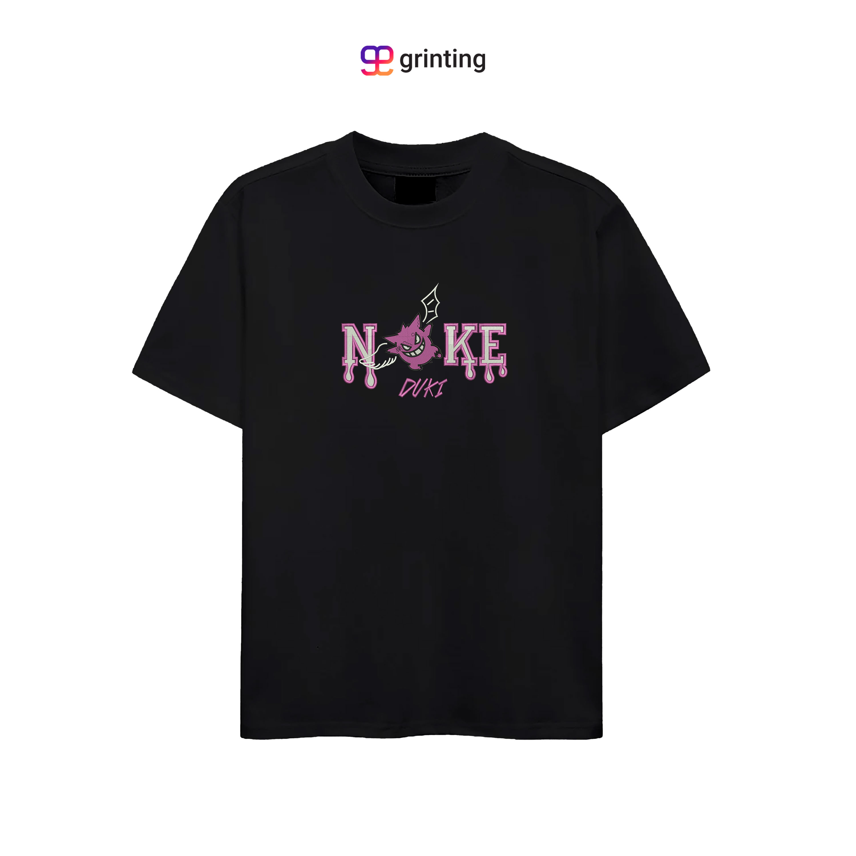 Nike Gengar Duki Embroidered Sweatshirt & Shirt – Premium Comfort and Style