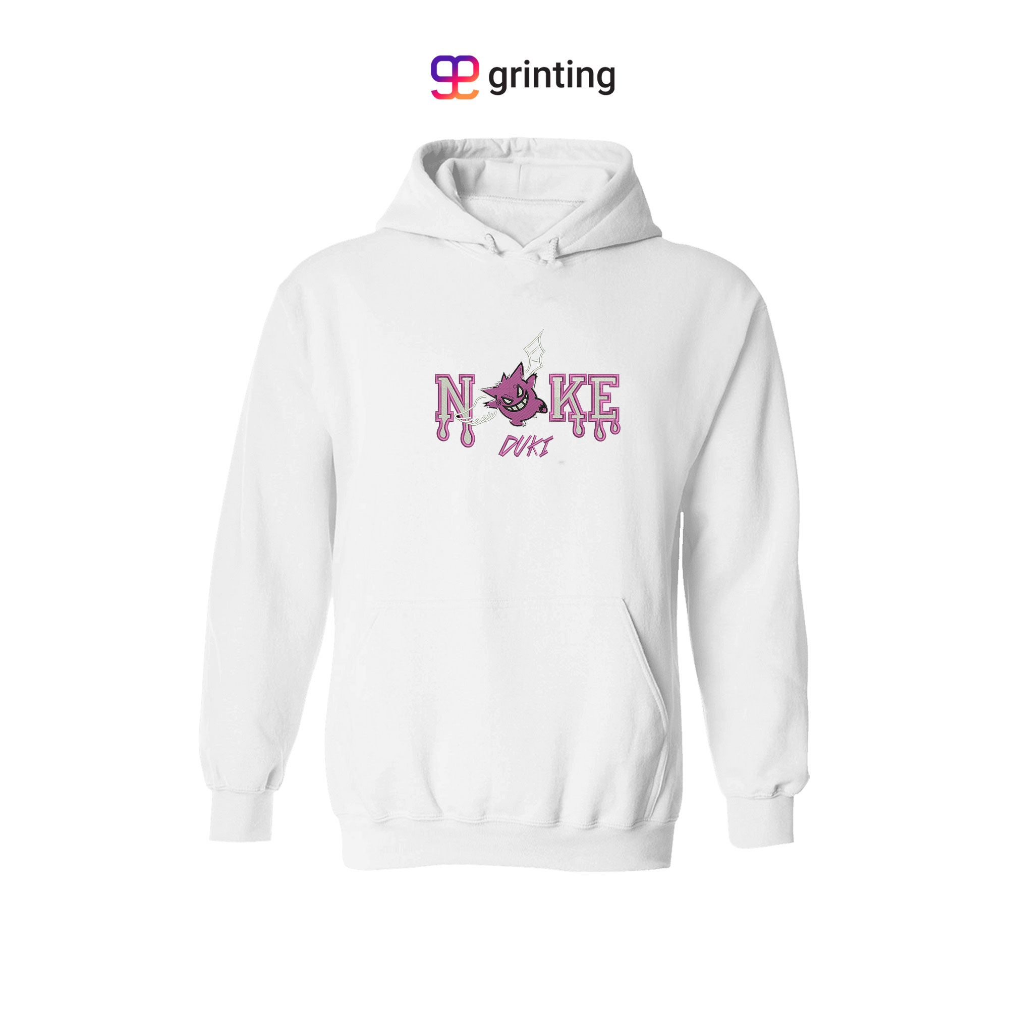 Nike Gengar Duki Embroidered Sweatshirt & Shirt – Premium Comfort and Style