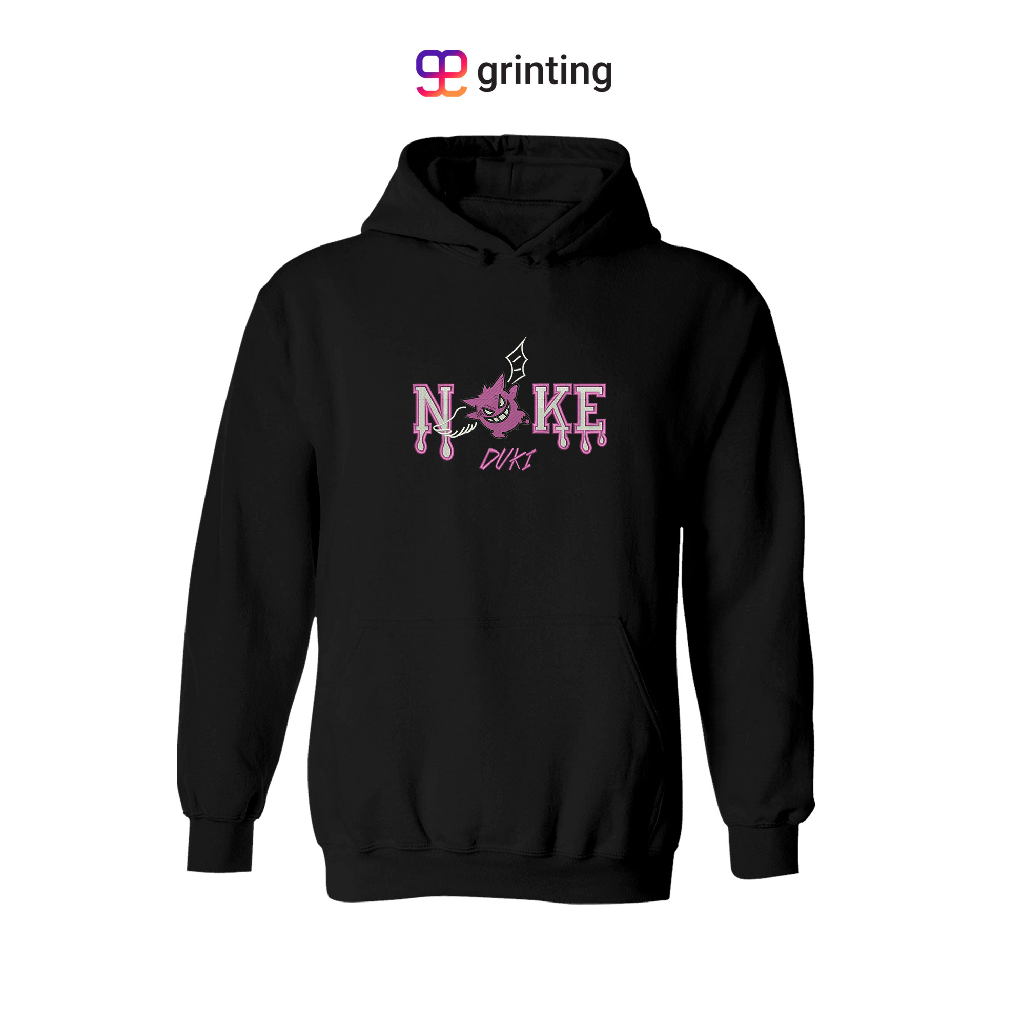 Nike Gengar Duki Embroidered Sweatshirt & Shirt – Premium Comfort and Style