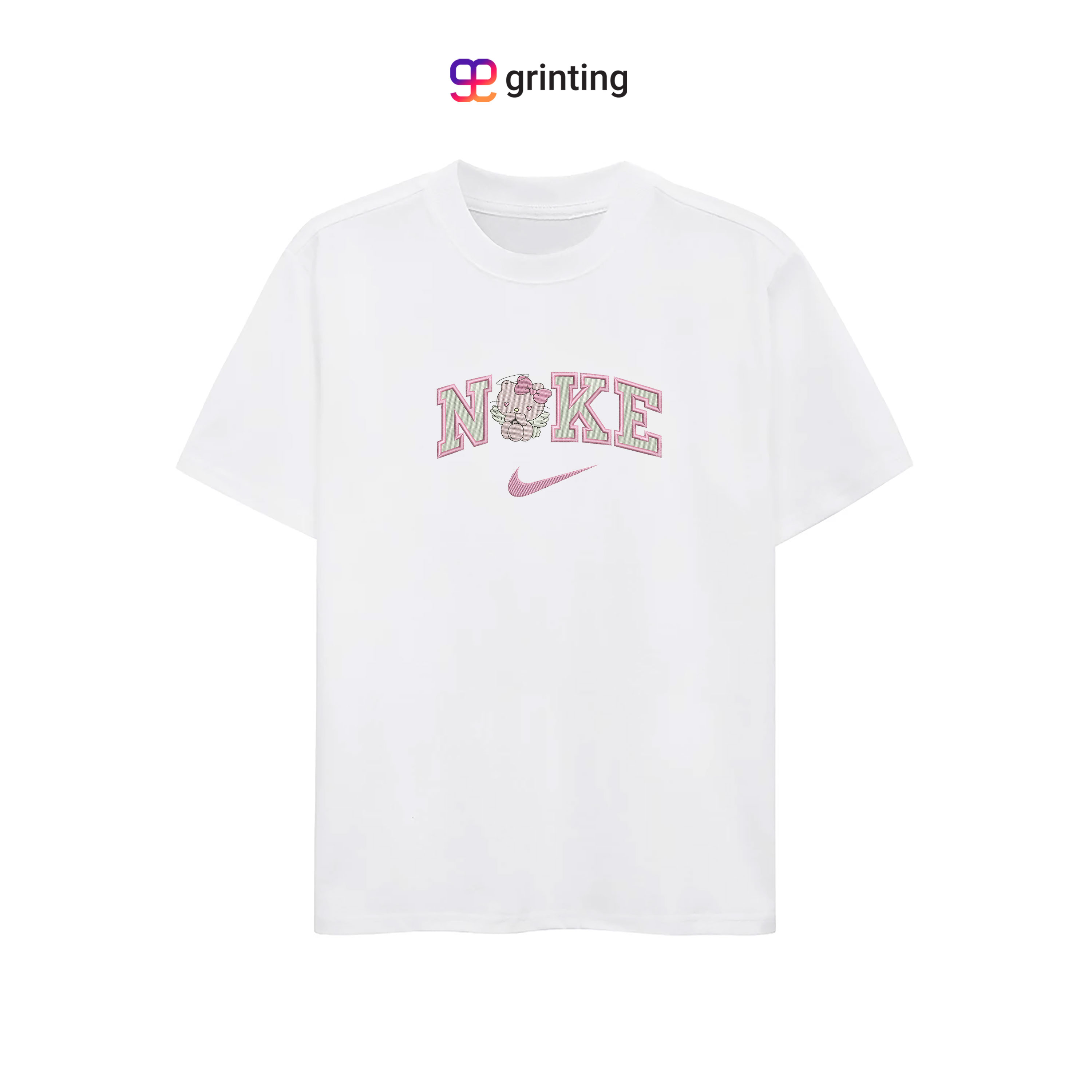 Nike Hello Kitty Angle Embroidered Sweatshirt & Shirt – Premium Comfort and Style