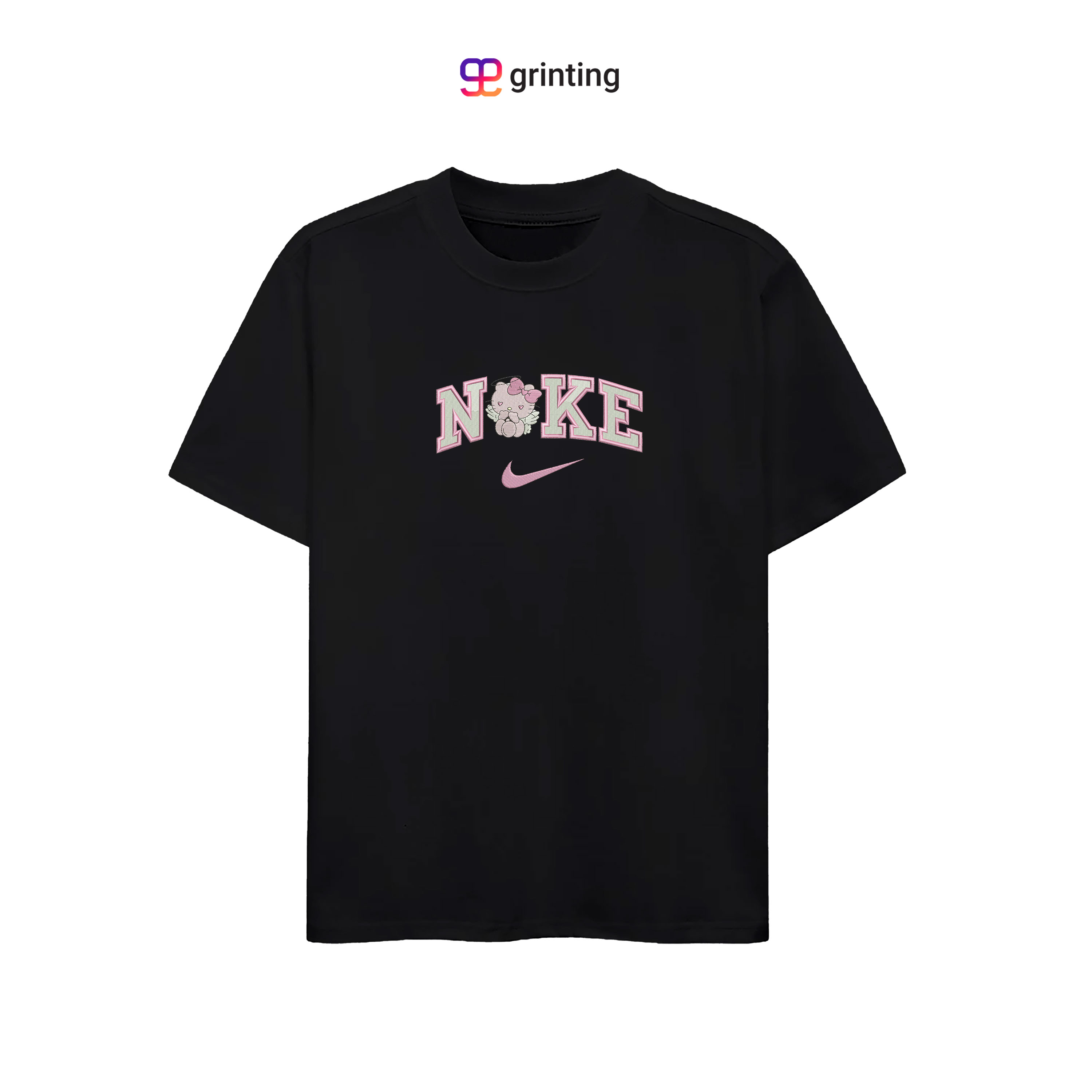 Nike Hello Kitty Angle Embroidered Sweatshirt & Shirt – Premium Comfort and Style