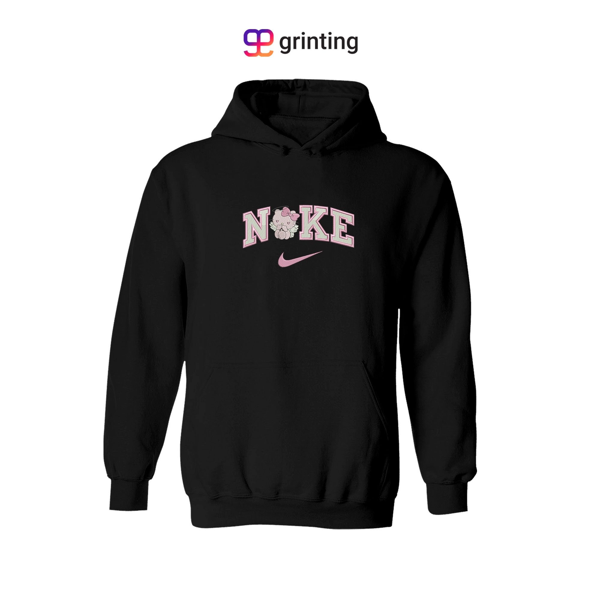 Nike Hello Kitty Angle Embroidered Sweatshirt & Shirt – Premium Comfort and Style