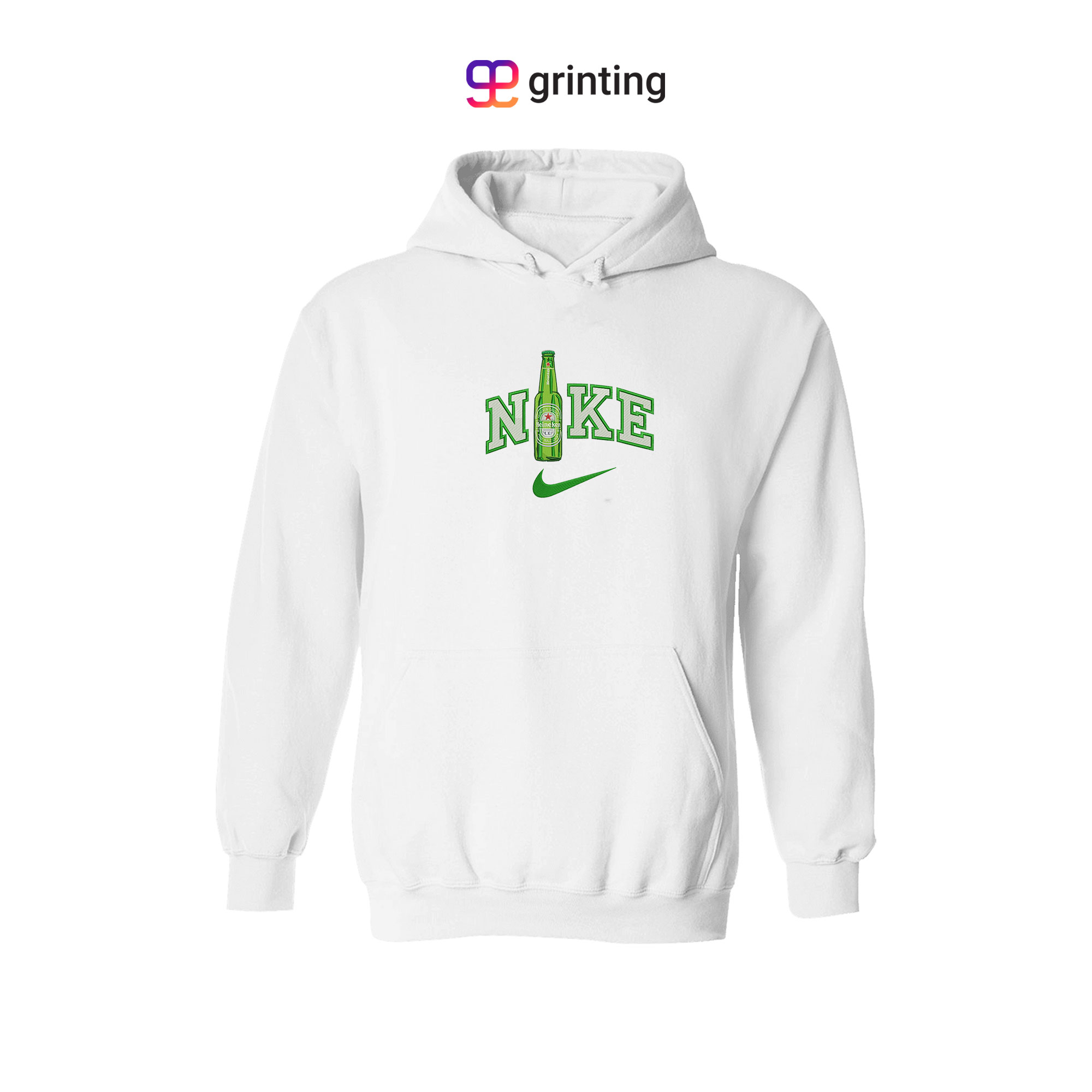 Nike Heinkein Bottle Embroidered Sweatshirt & Shirt – Premium Comfort and Style