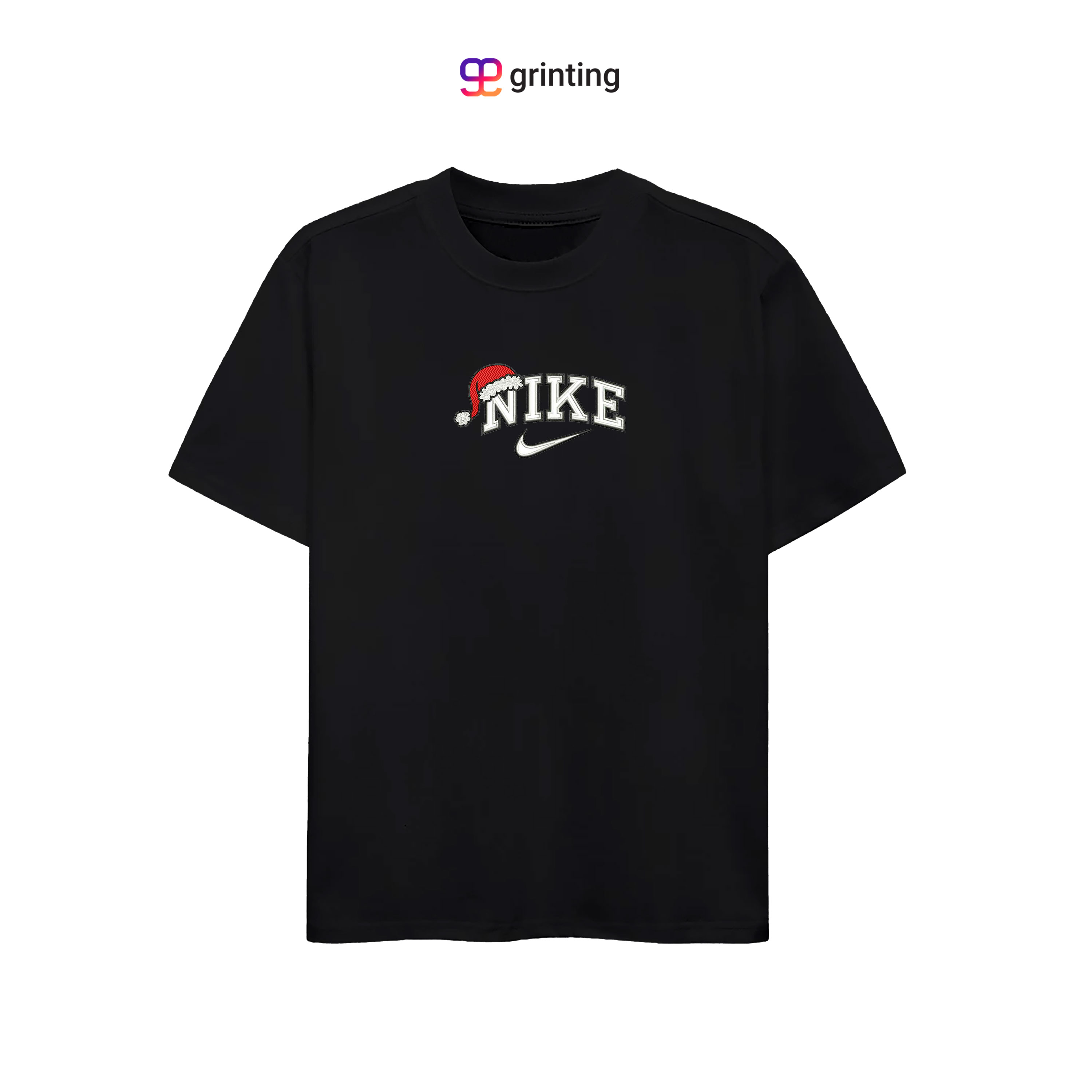 Nike Hat Santa Embroidered Sweatshirt & Shirt – Premium Comfort and Style