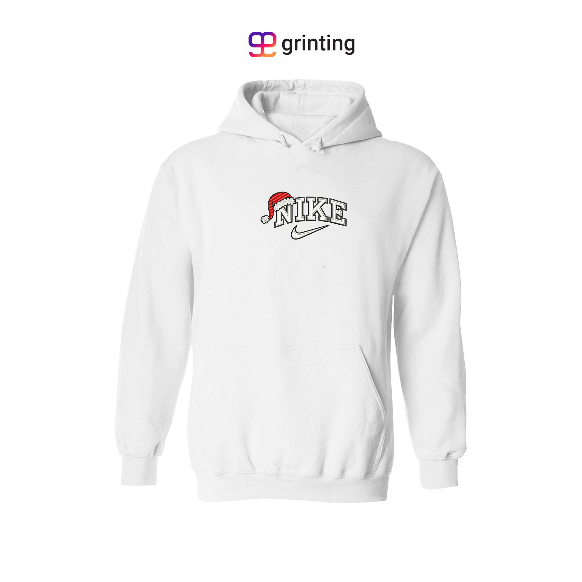 Nike Hat Santa Embroidered Sweatshirt & Shirt – Premium Comfort and Style