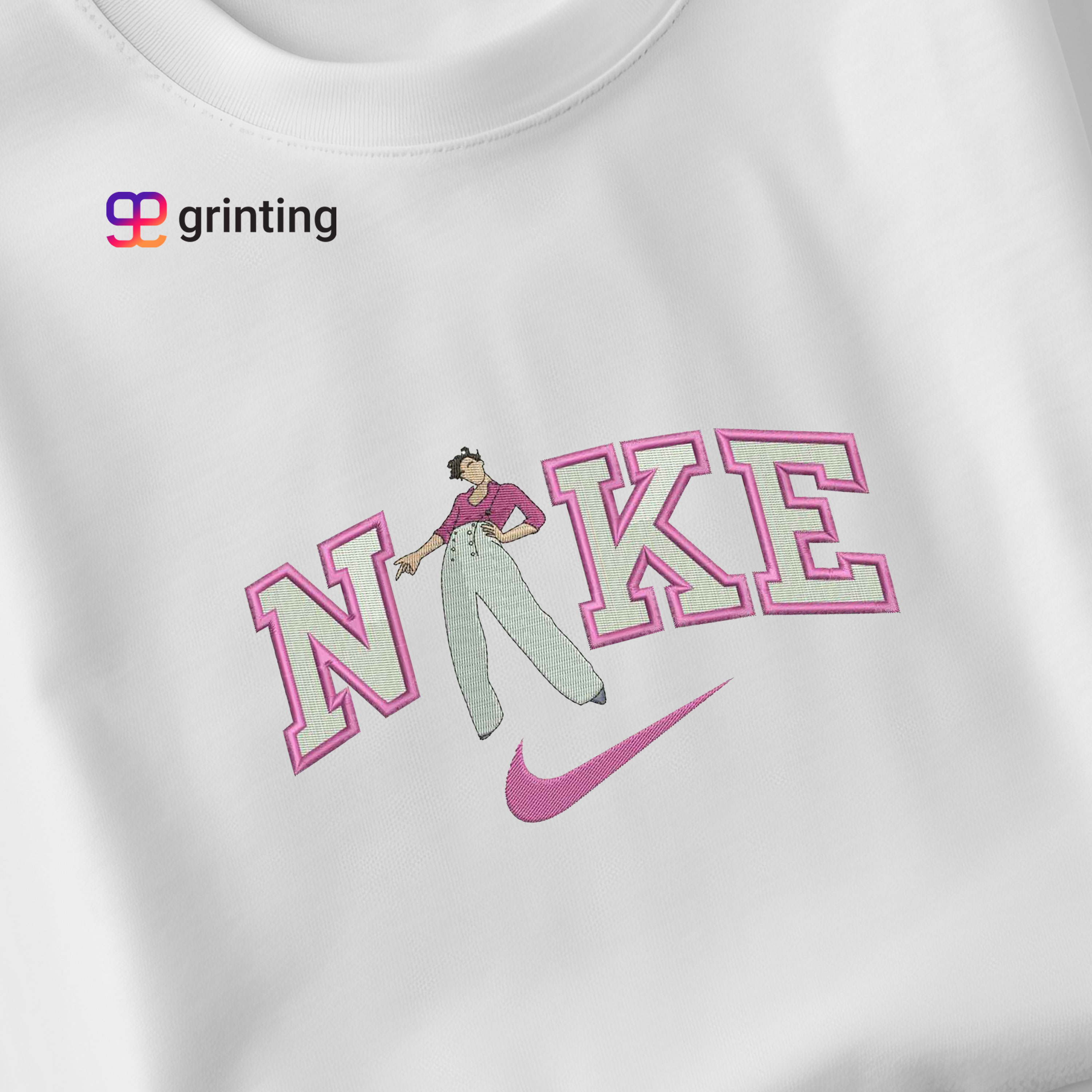Nike Harry SLine Embroidered Sweatshirt & Shirt – Premium Comfort and Style