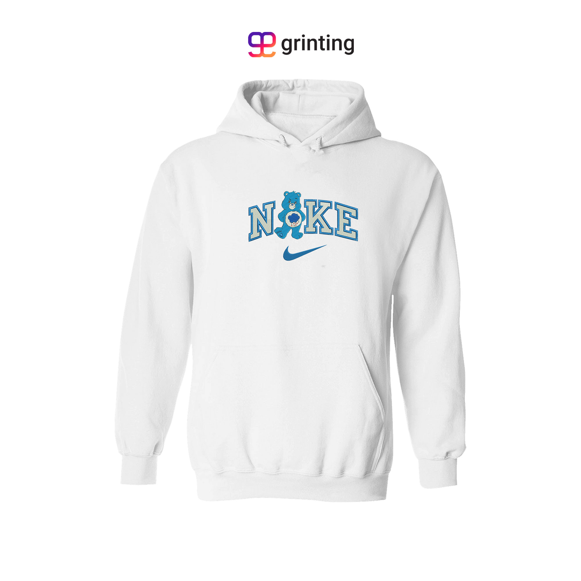 Nike Grumpy Bear Embroidered Sweatshirt & Shirt – Premium Comfort and Style
