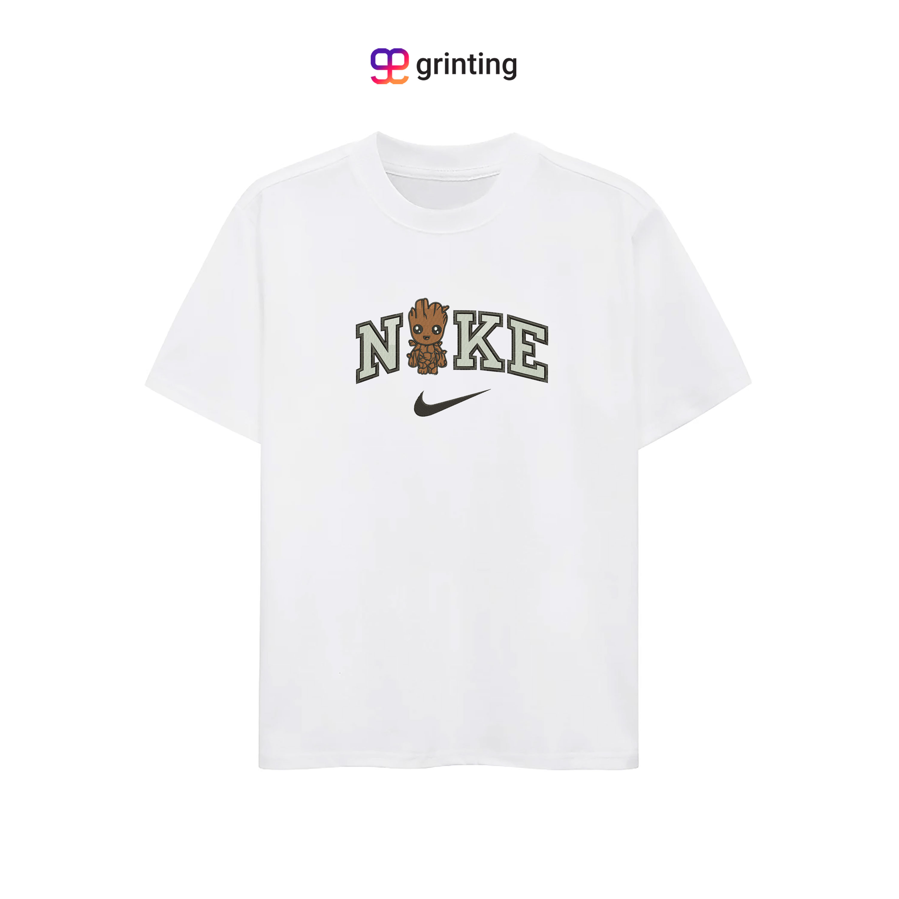 Nike Groot Chk Embroidered Sweatshirt & Shirt – Premium Comfort and Style
