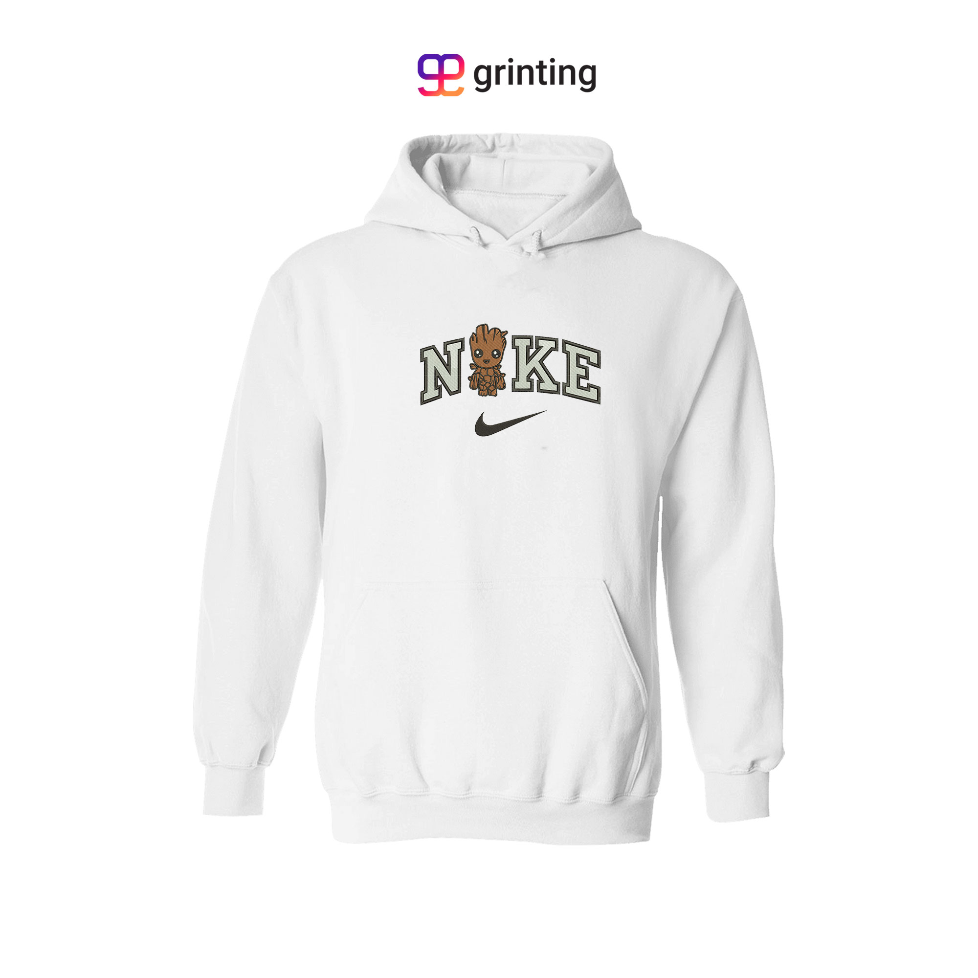 Nike Groot Chk Embroidered Sweatshirt & Shirt – Premium Comfort and Style