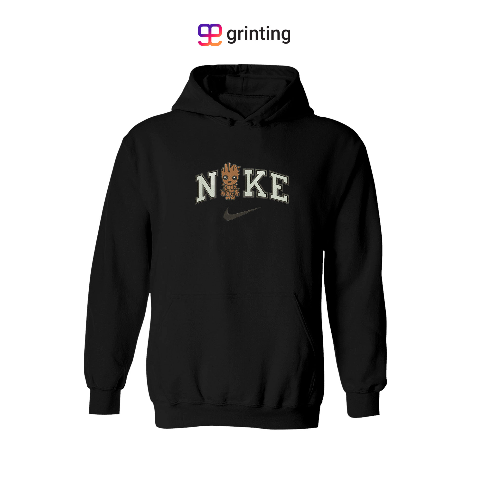 Nike Groot Chk Embroidered Sweatshirt & Shirt – Premium Comfort and Style