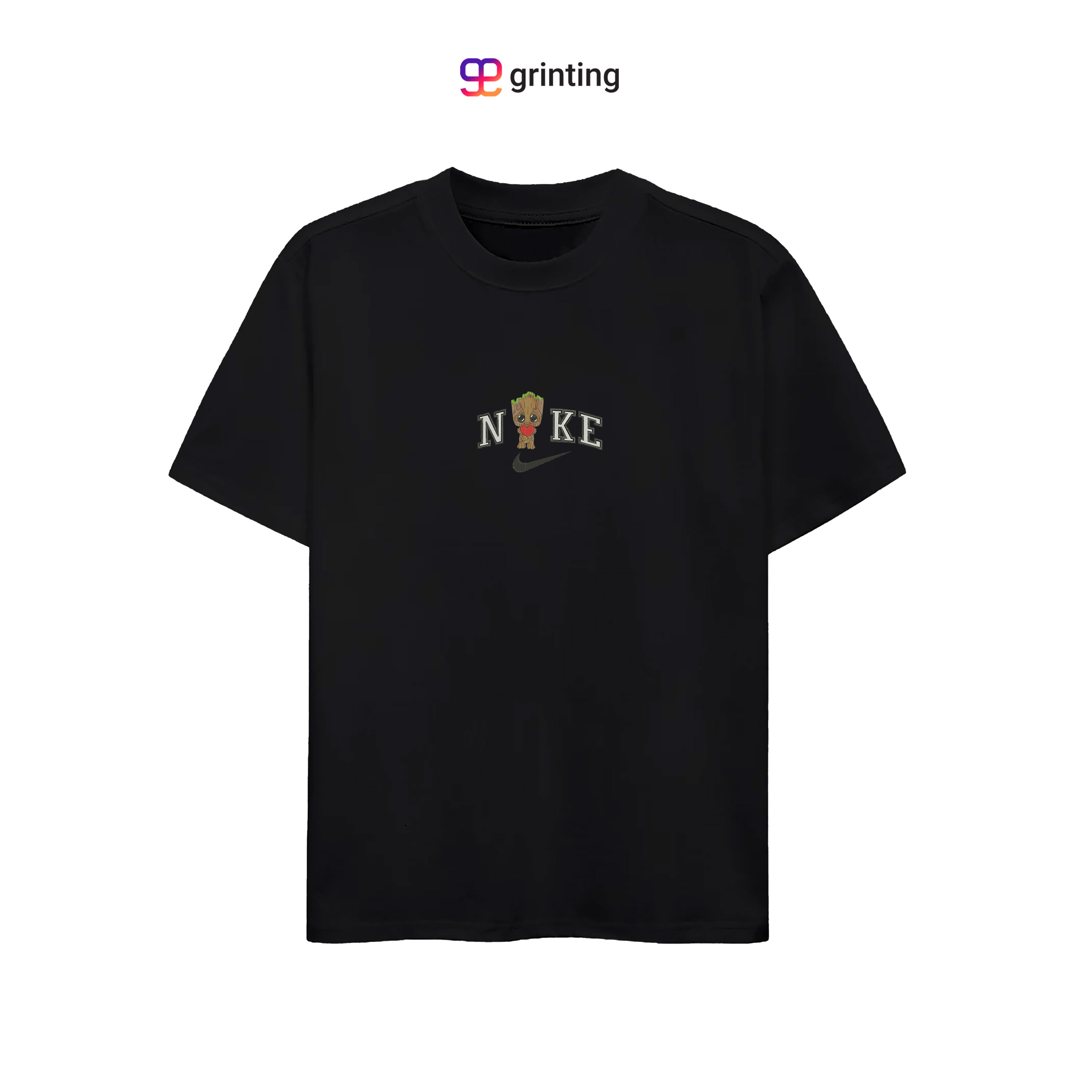Nike Groot Heart Embroidered Sweatshirt & Shirt – Premium Comfort and Style