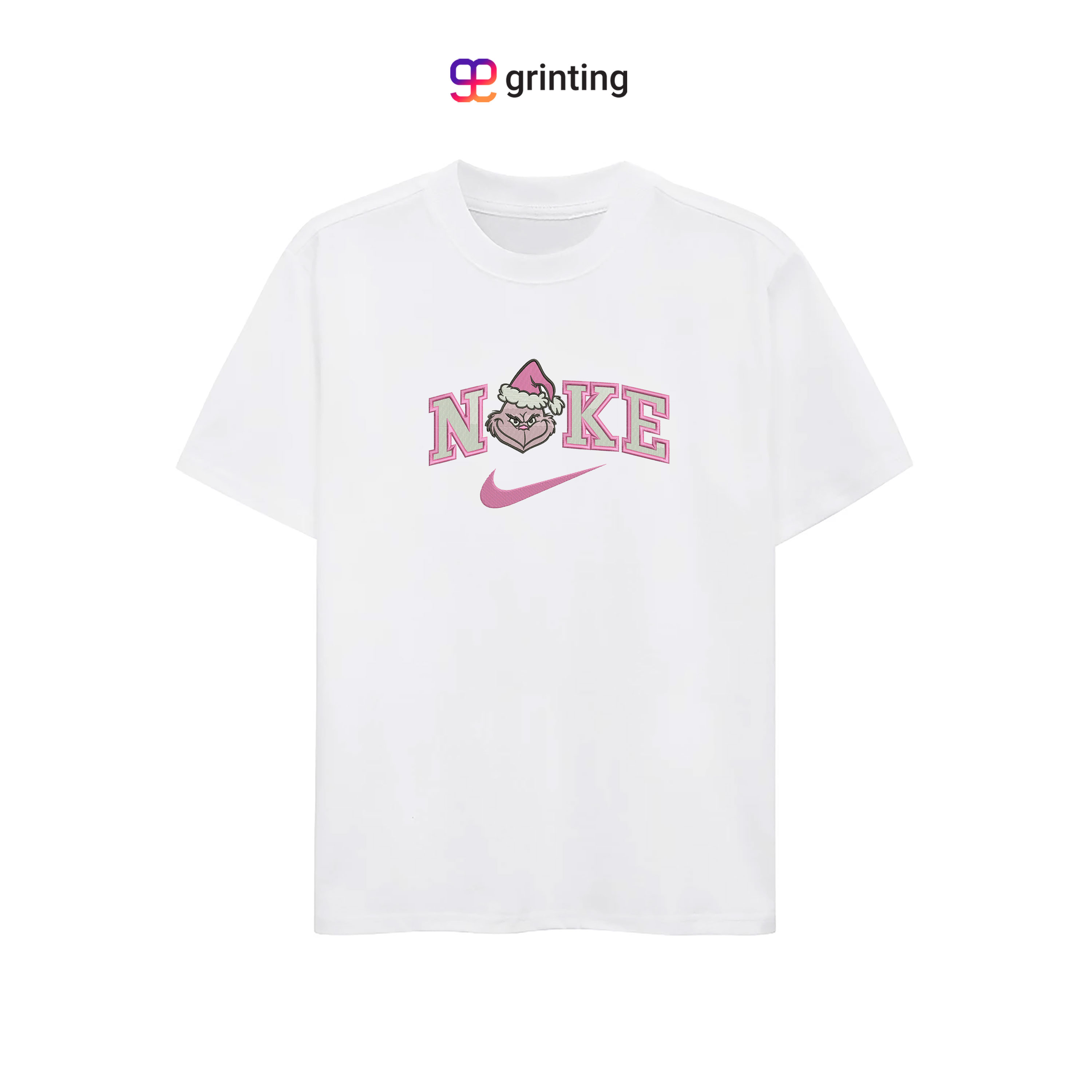 Nike Grinch Hat Embroidered Sweatshirt & Shirt – Premium Comfort and Style