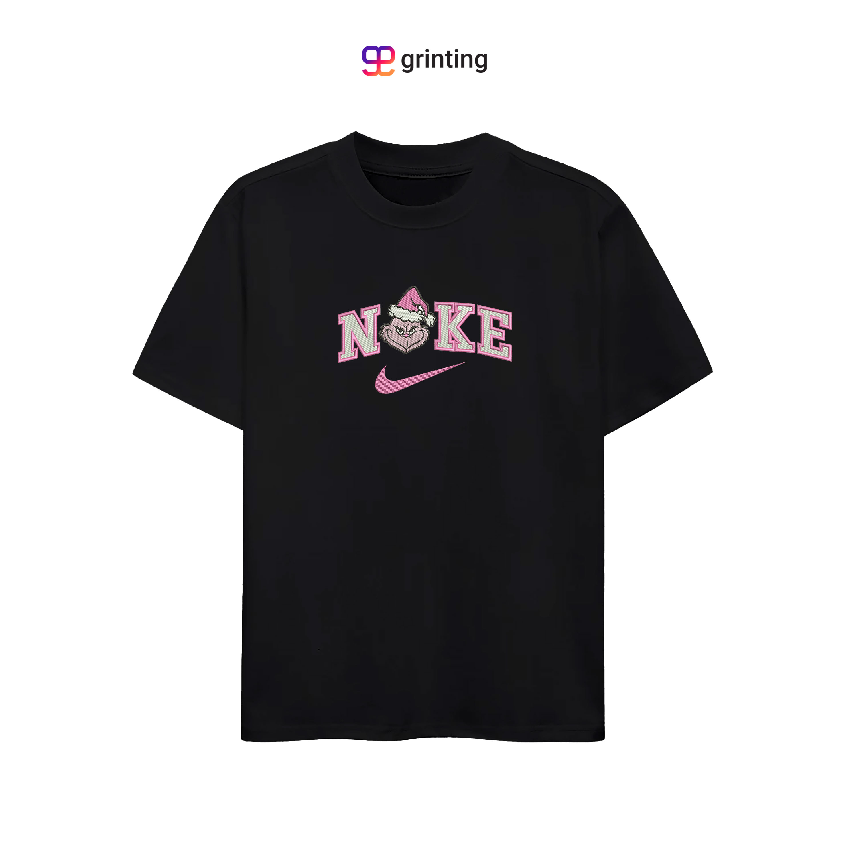 Nike Grinch Hat Embroidered Sweatshirt & Shirt – Premium Comfort and Style