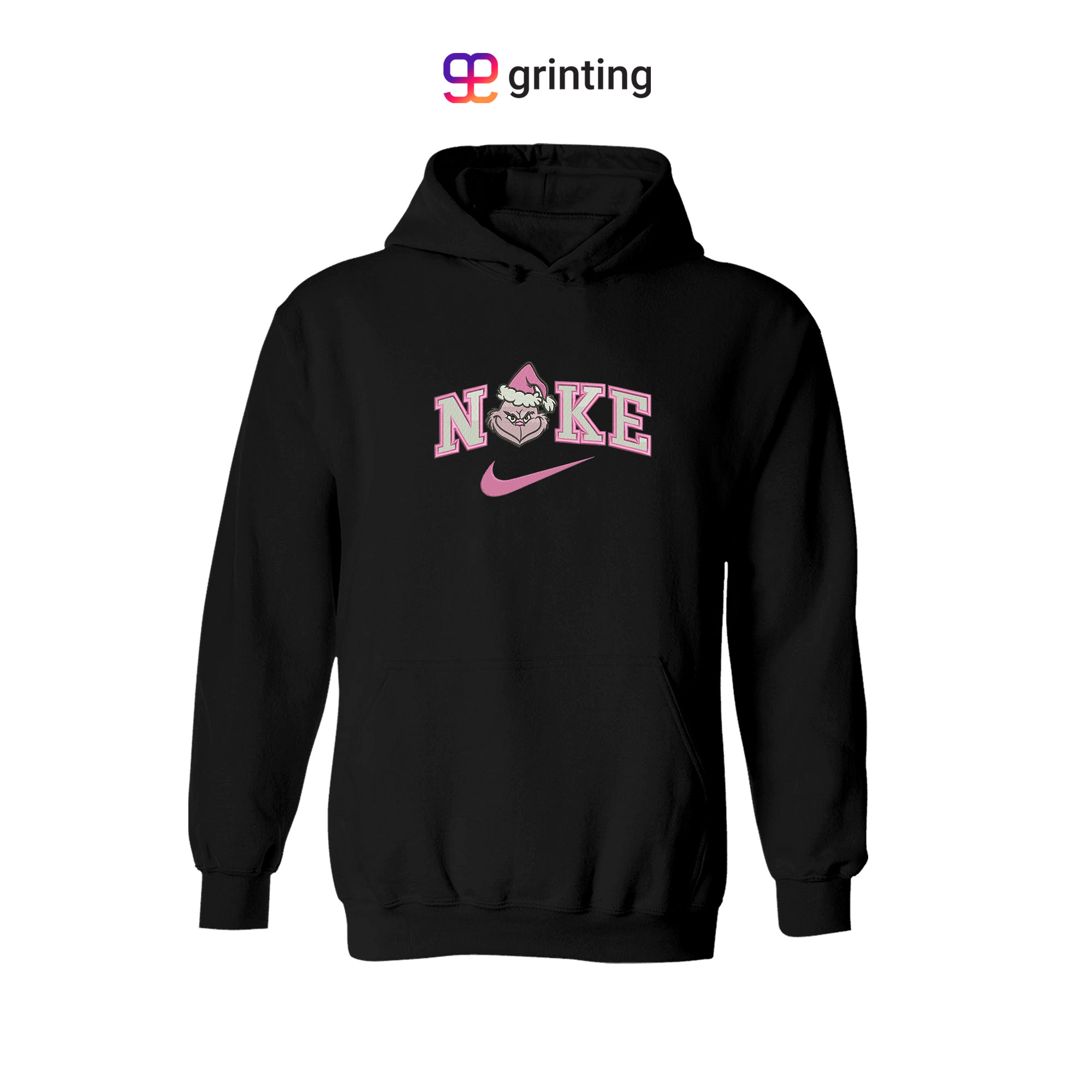 Nike Grinch Hat Embroidered Sweatshirt & Shirt – Premium Comfort and Style