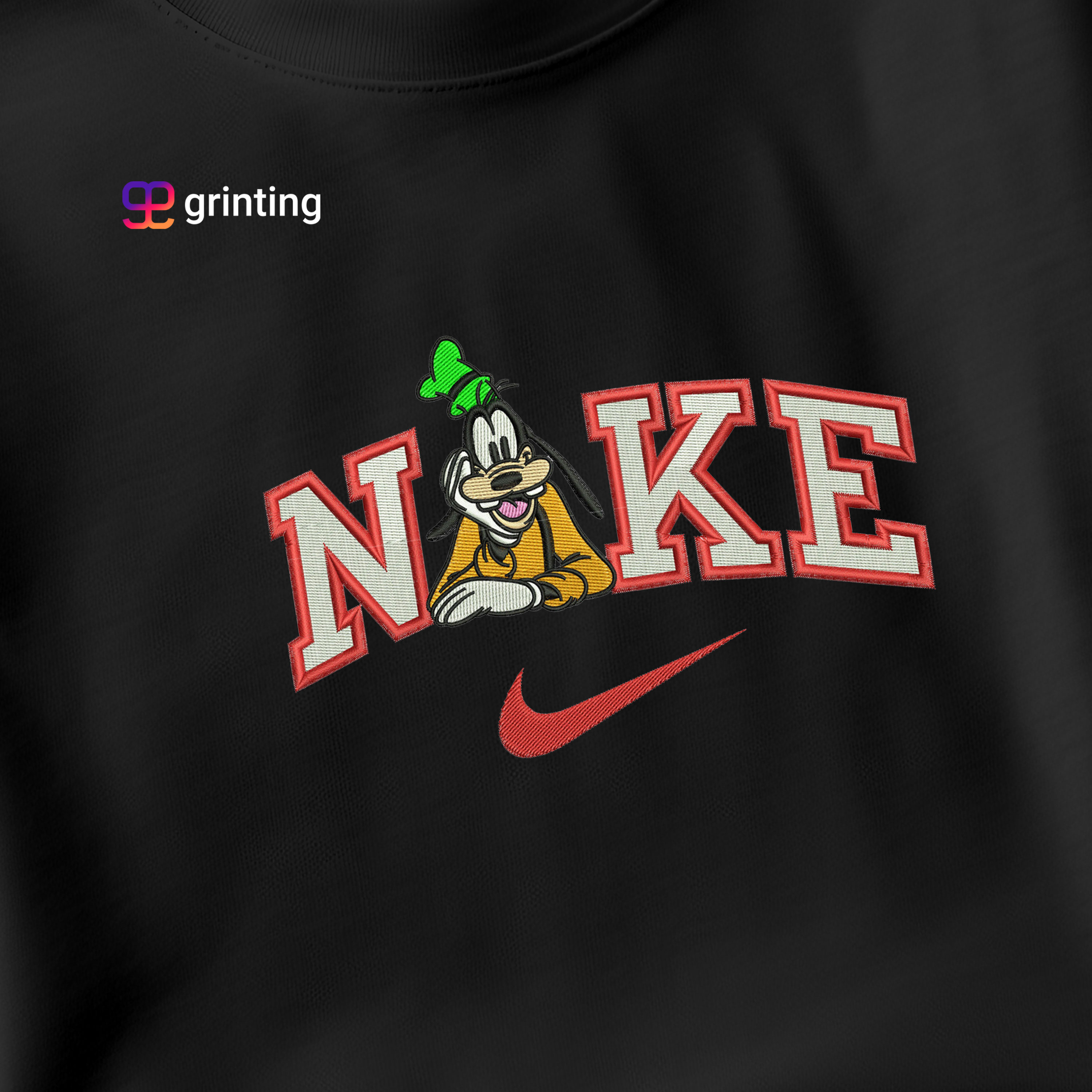 Nike Goofy Fill Embroidered Sweatshirt & Shirt – Premium Comfort and Style