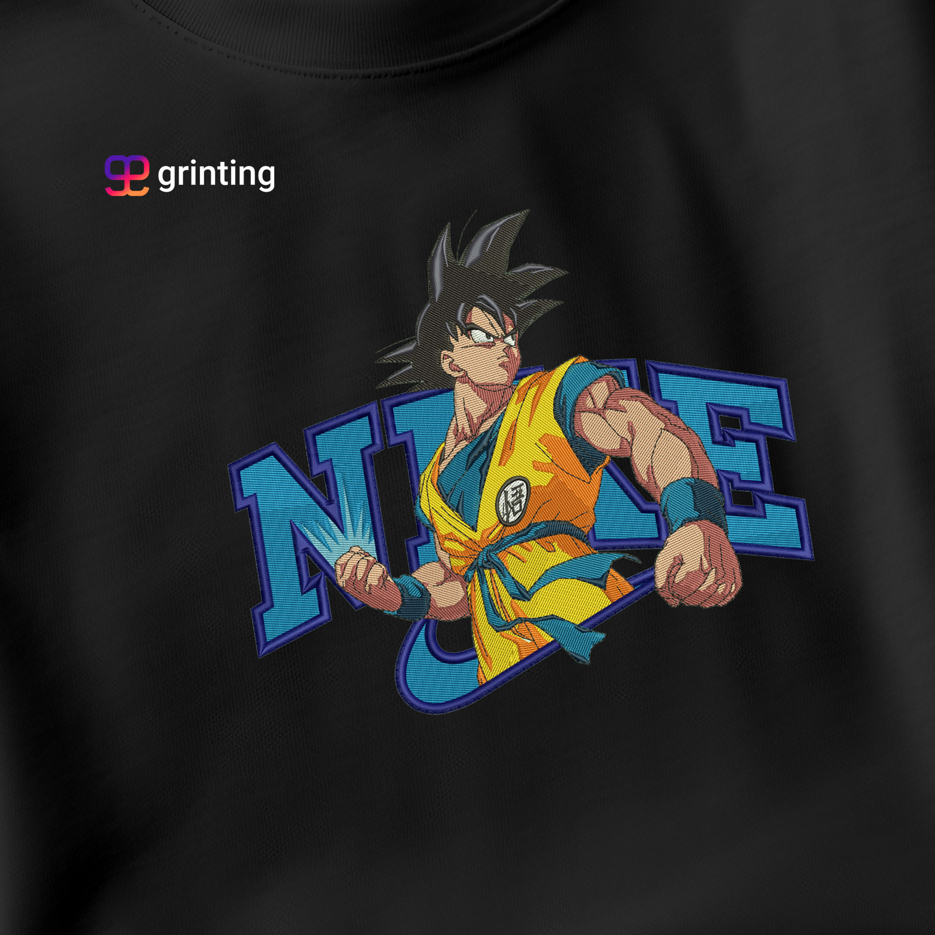 Nike Goku Ready Embroidered Sweatshirt & Shirt – Premium Comfort and Style