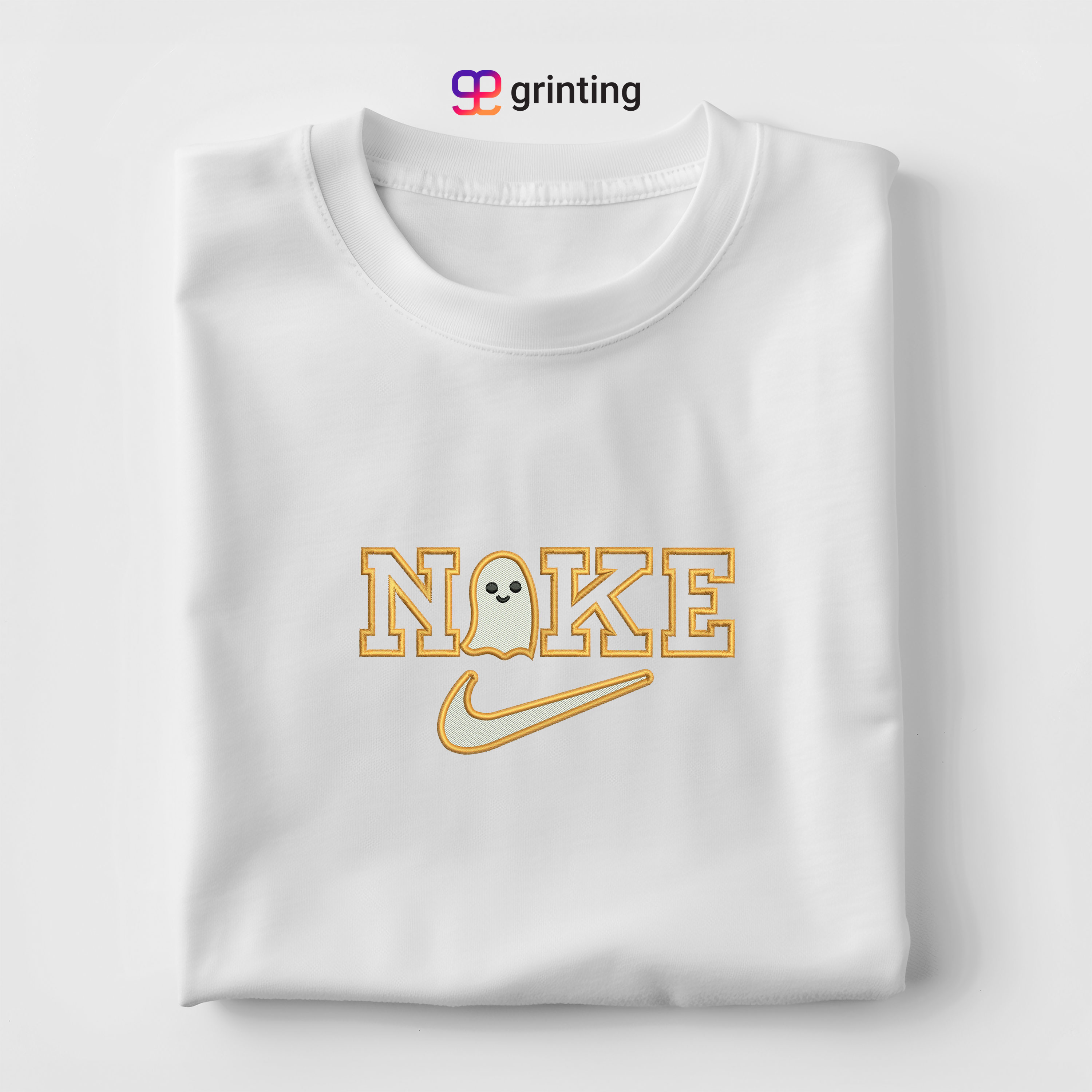 Nike Ghost Sweet Embroidered Sweatshirt & Shirt – Premium Comfort and Style
