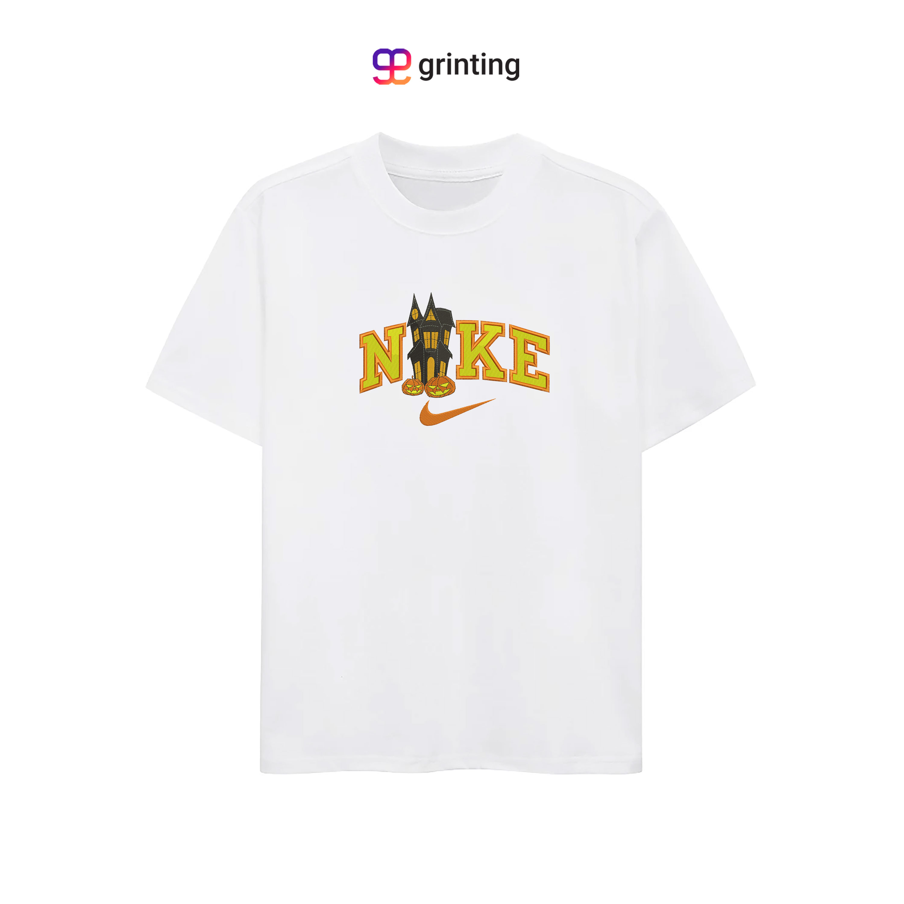 Nike Ghost House Embroidered Sweatshirt & Shirt – Premium Comfort and Style