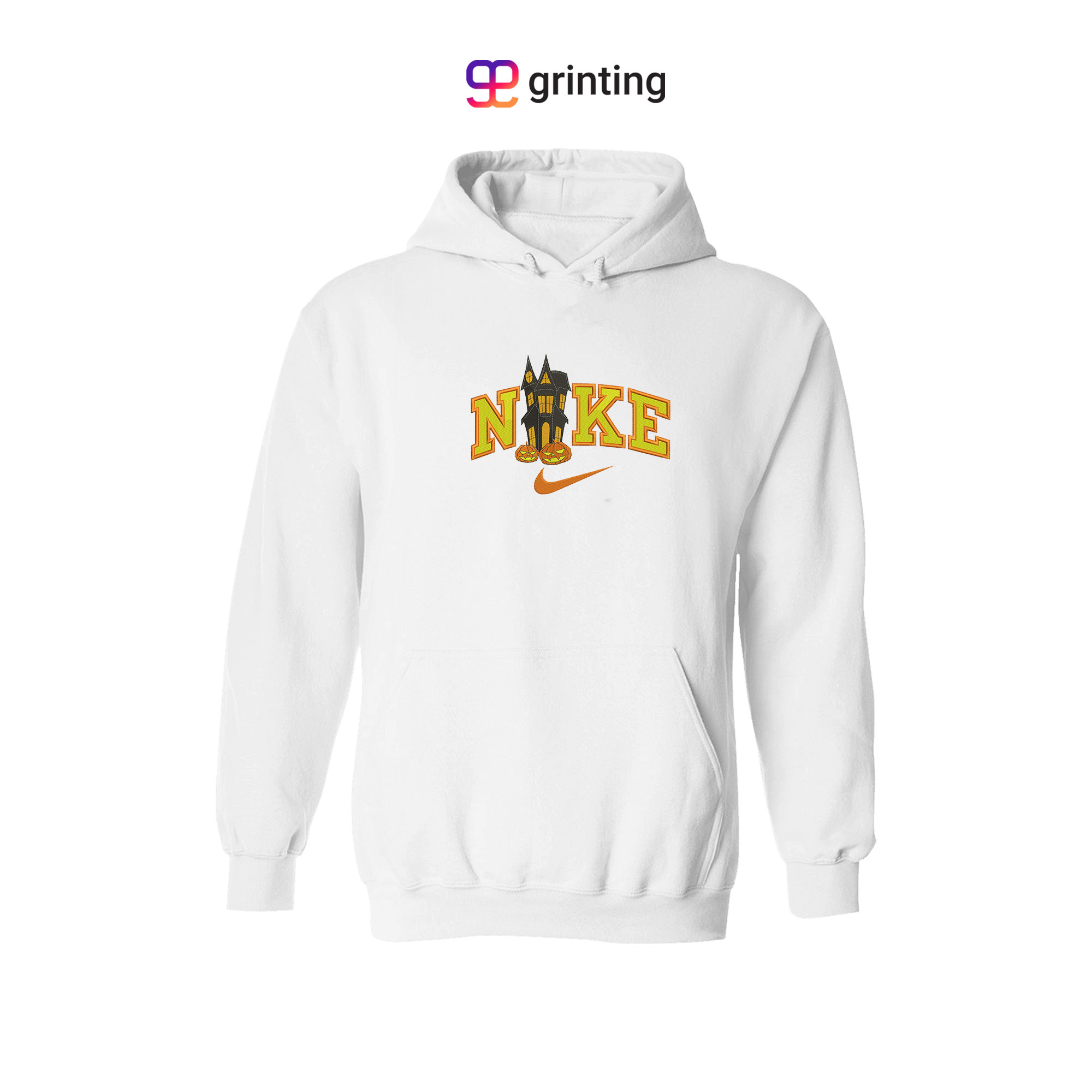 Nike Ghost House Embroidered Sweatshirt & Shirt – Premium Comfort and Style