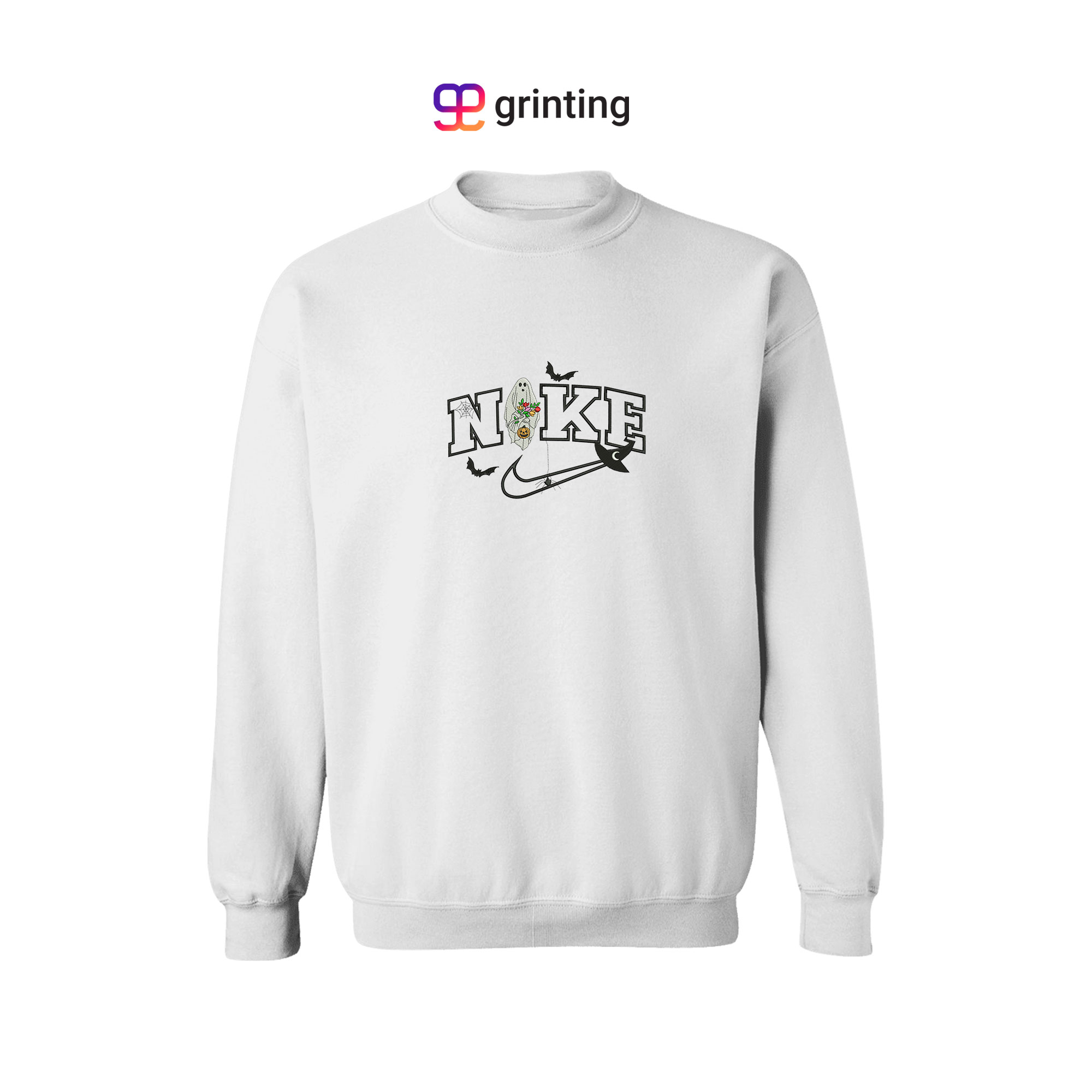 Nike Ghost Embroidered Sweatshirt & Shirt – Premium Comfort and Style