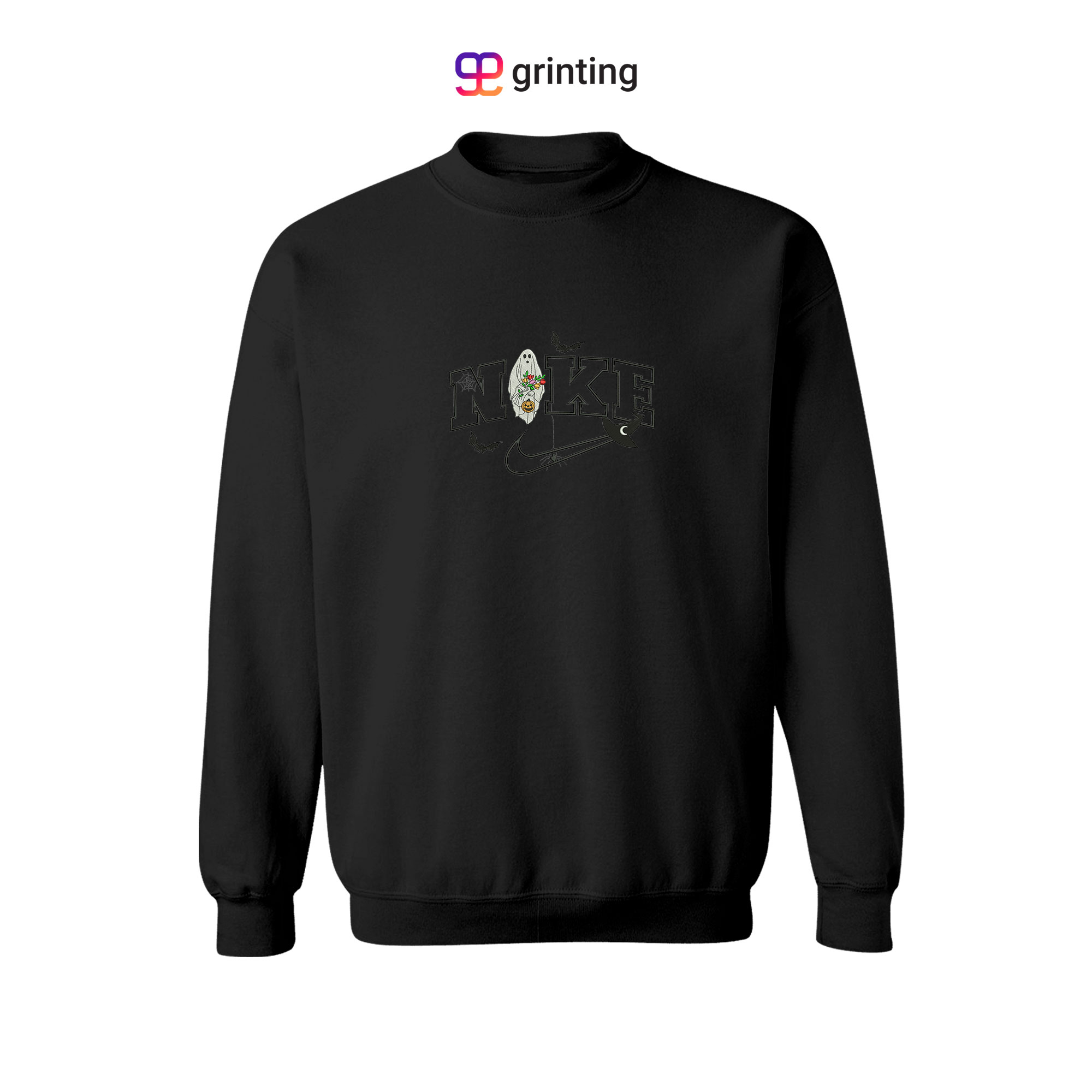 Nike Ghost Embroidered Sweatshirt & Shirt – Premium Comfort and Style